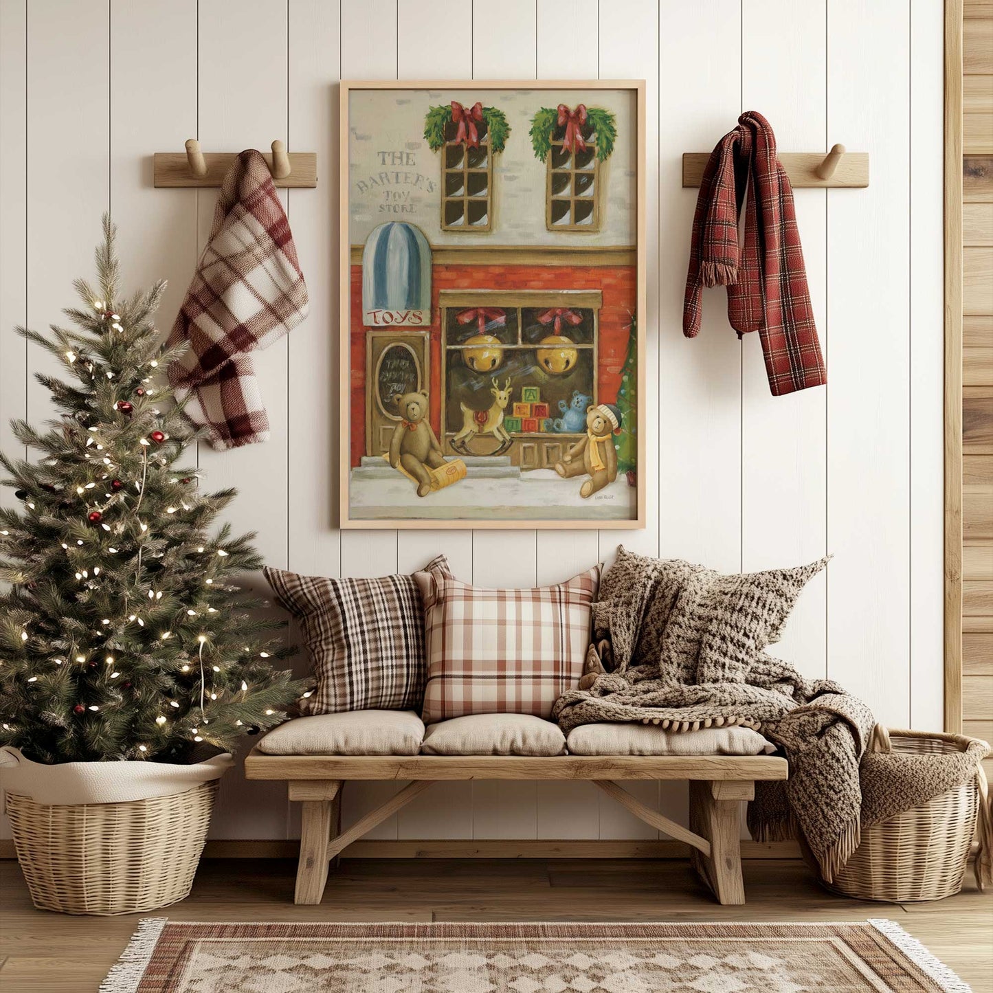 Picture of art in a room