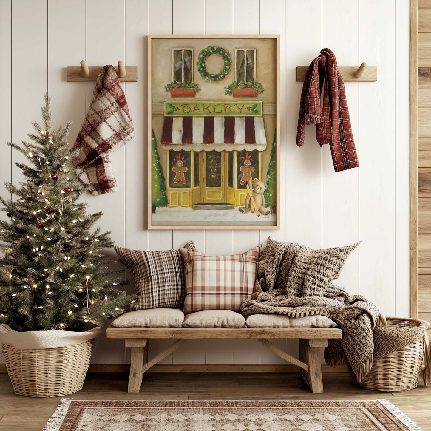 Picture of art in a room