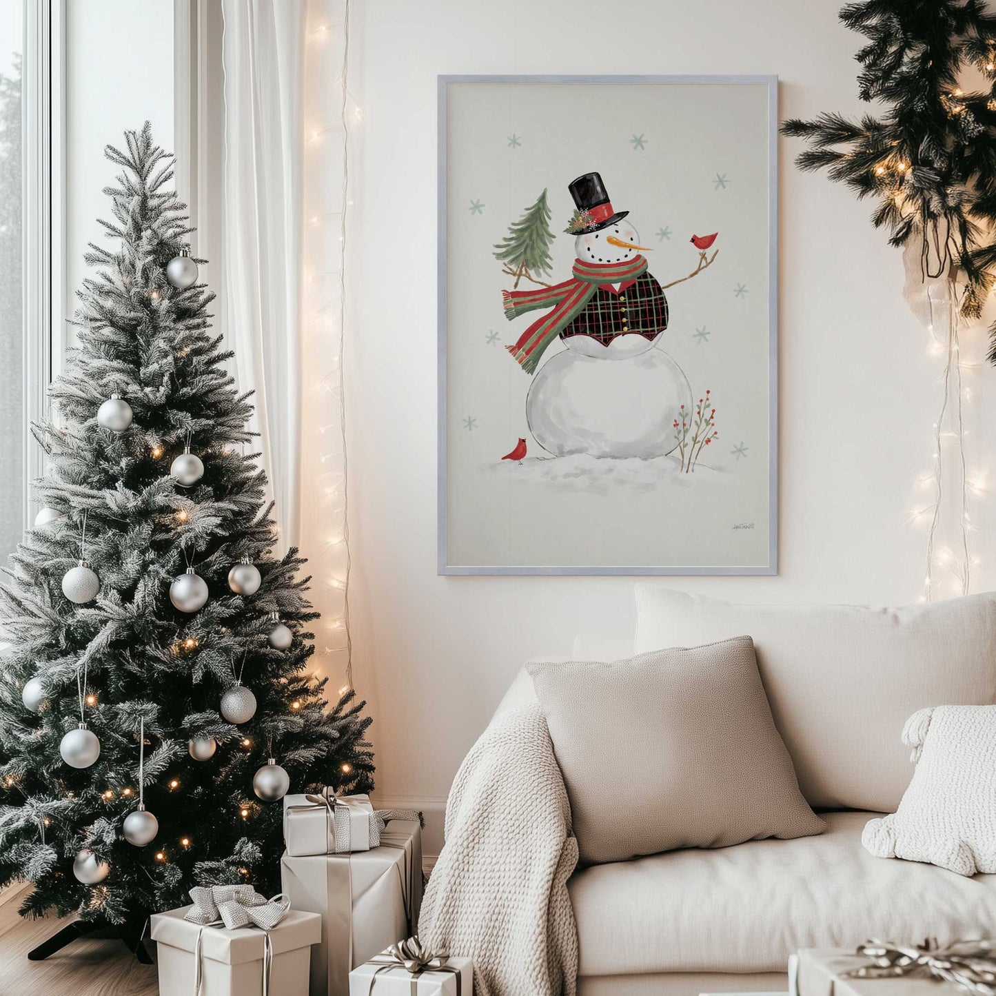 Picture of art in a room