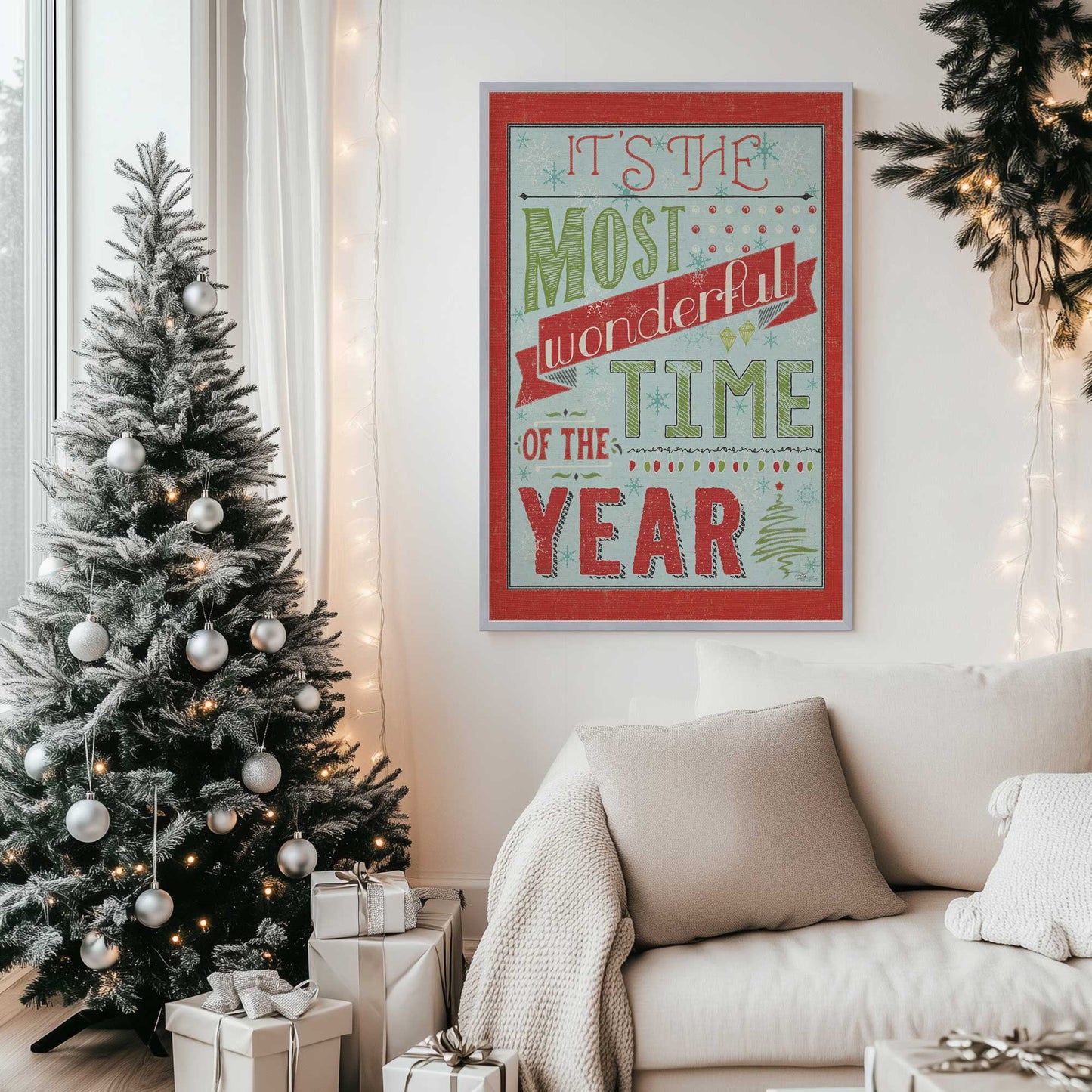 Picture of art in a room