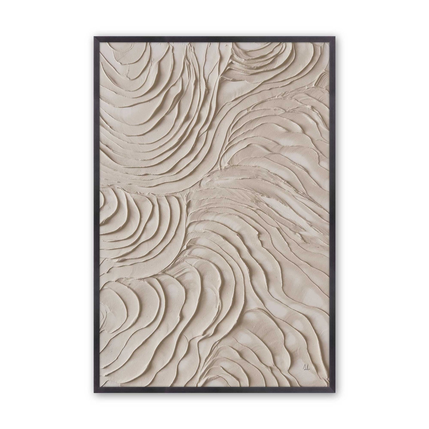 Drift Lines Art Print, Set of 4