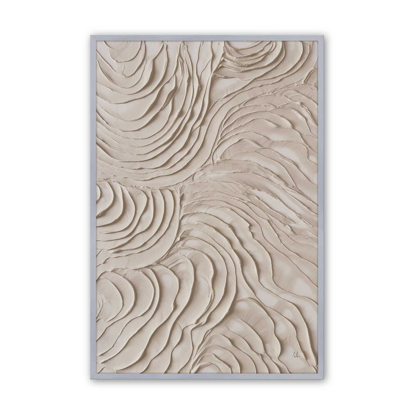 Drift Lines Art Print, Set of 4