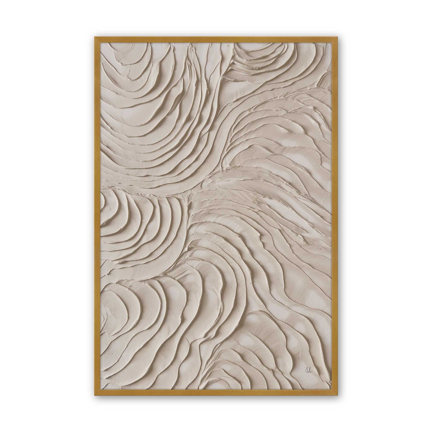 Drift Lines Art Print, Set of 4
