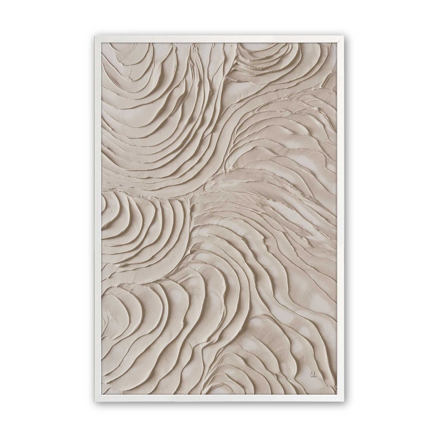 Drift Lines Art Print, Set of 4