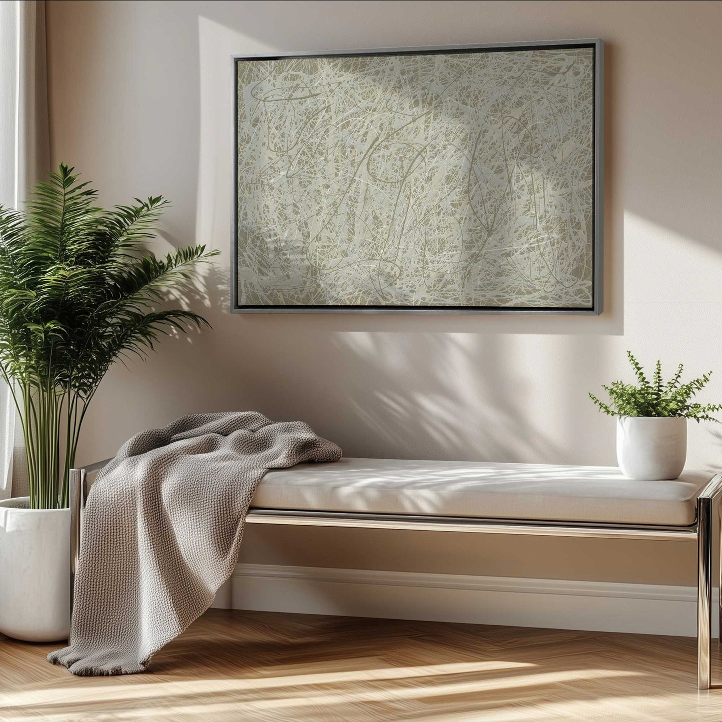 Picture of art in a room