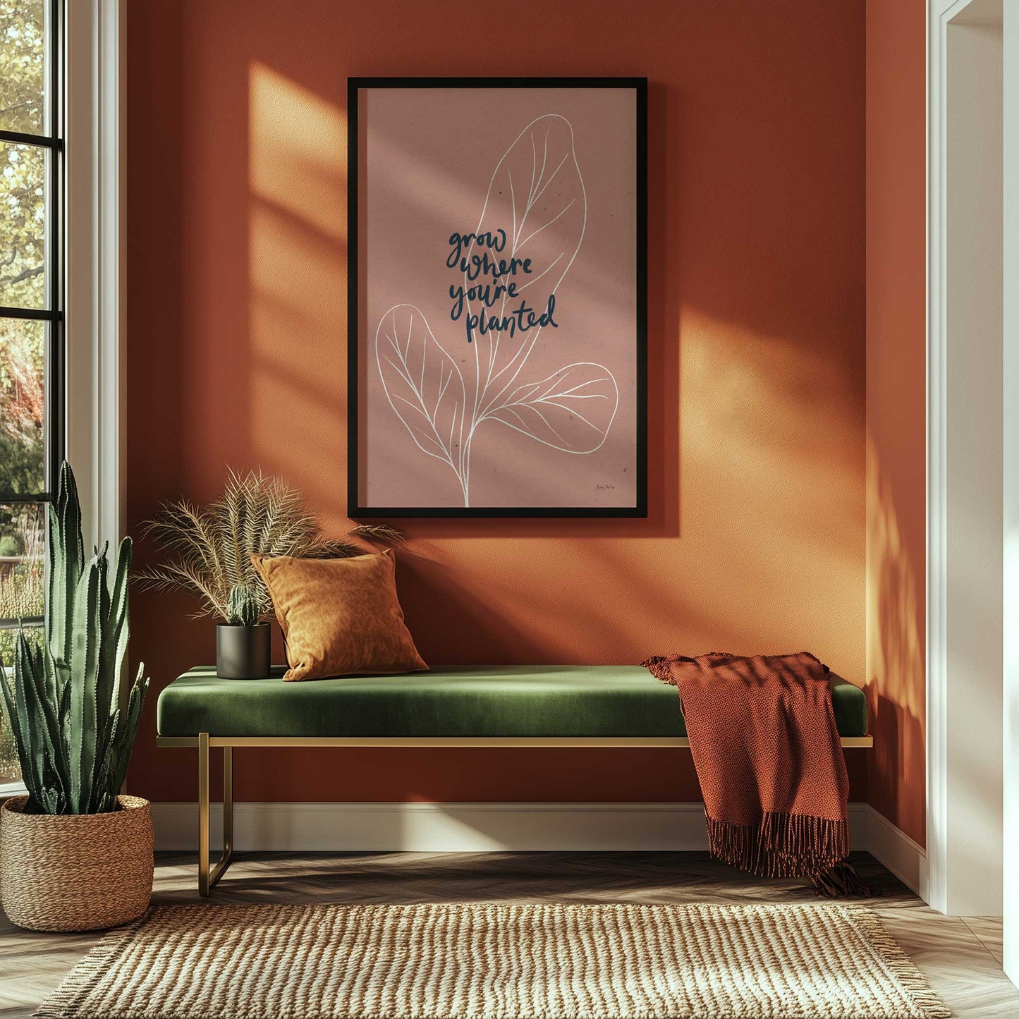 Picture of art in a room