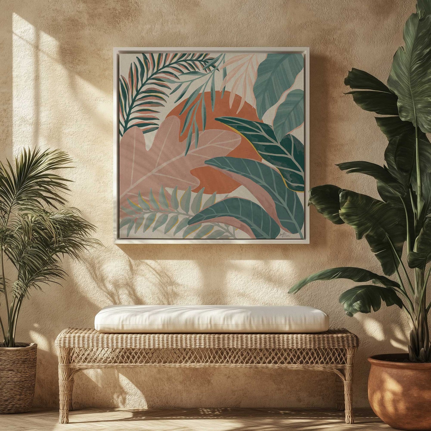 Picture of art in a room