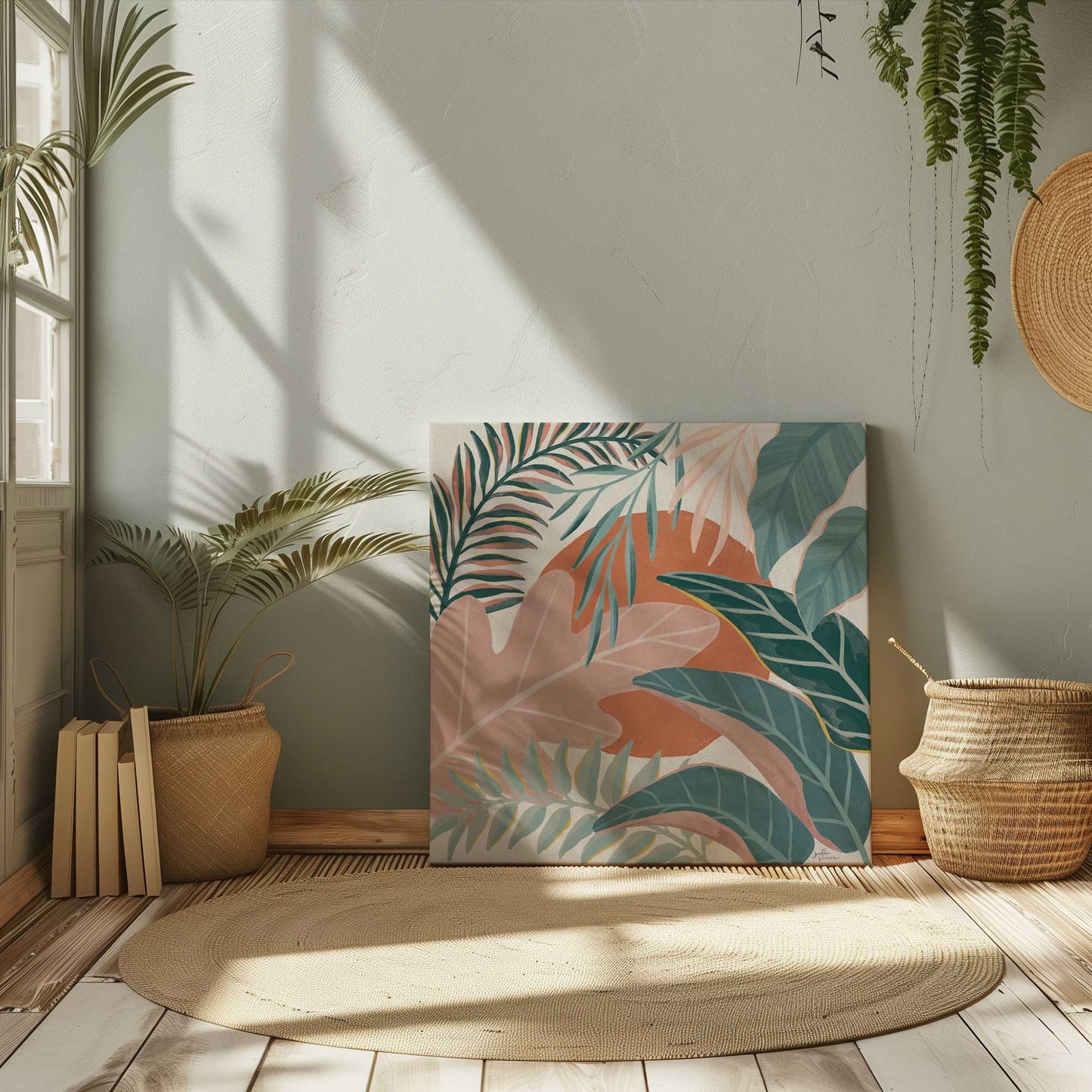 Picture of art in a room