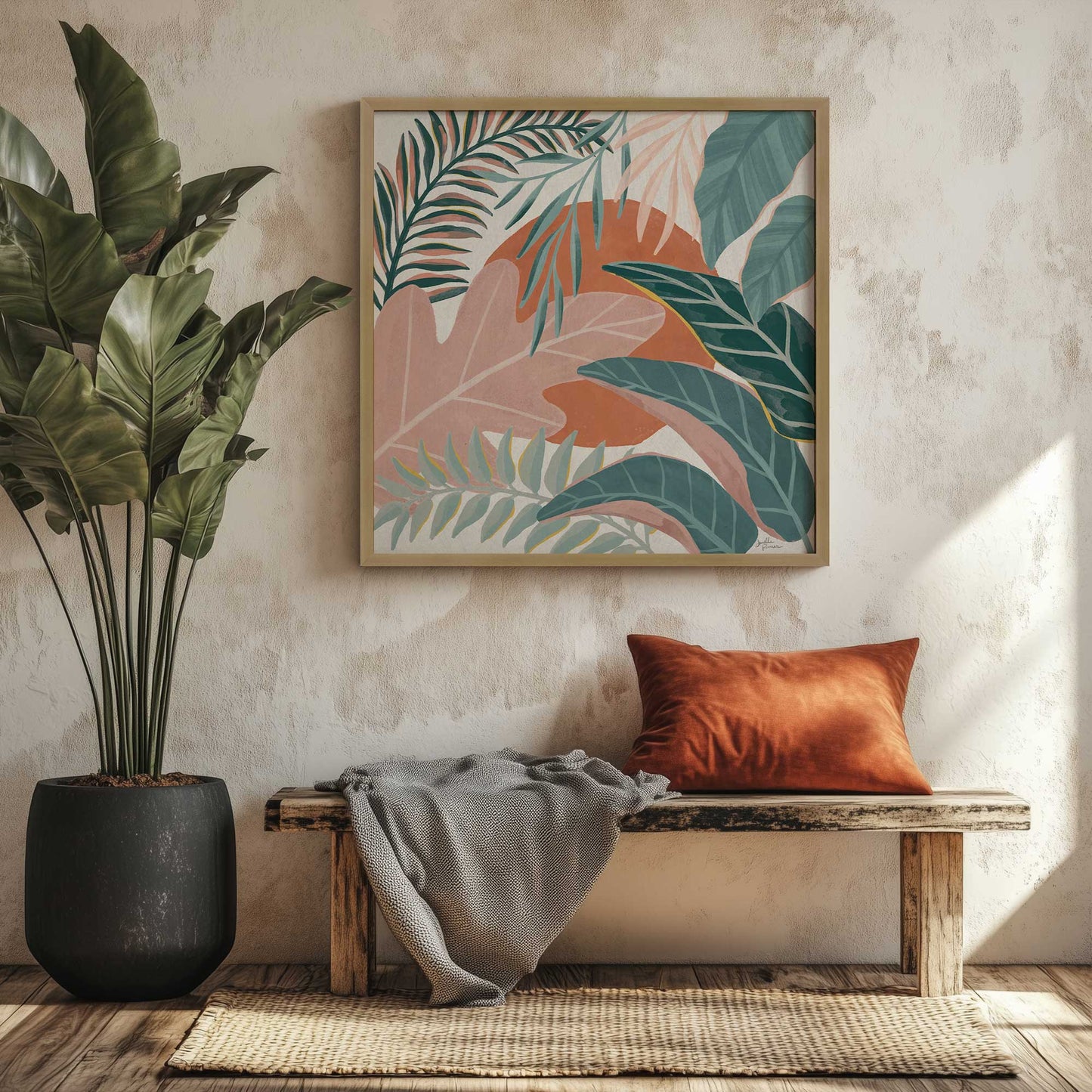 Picture of art in a room