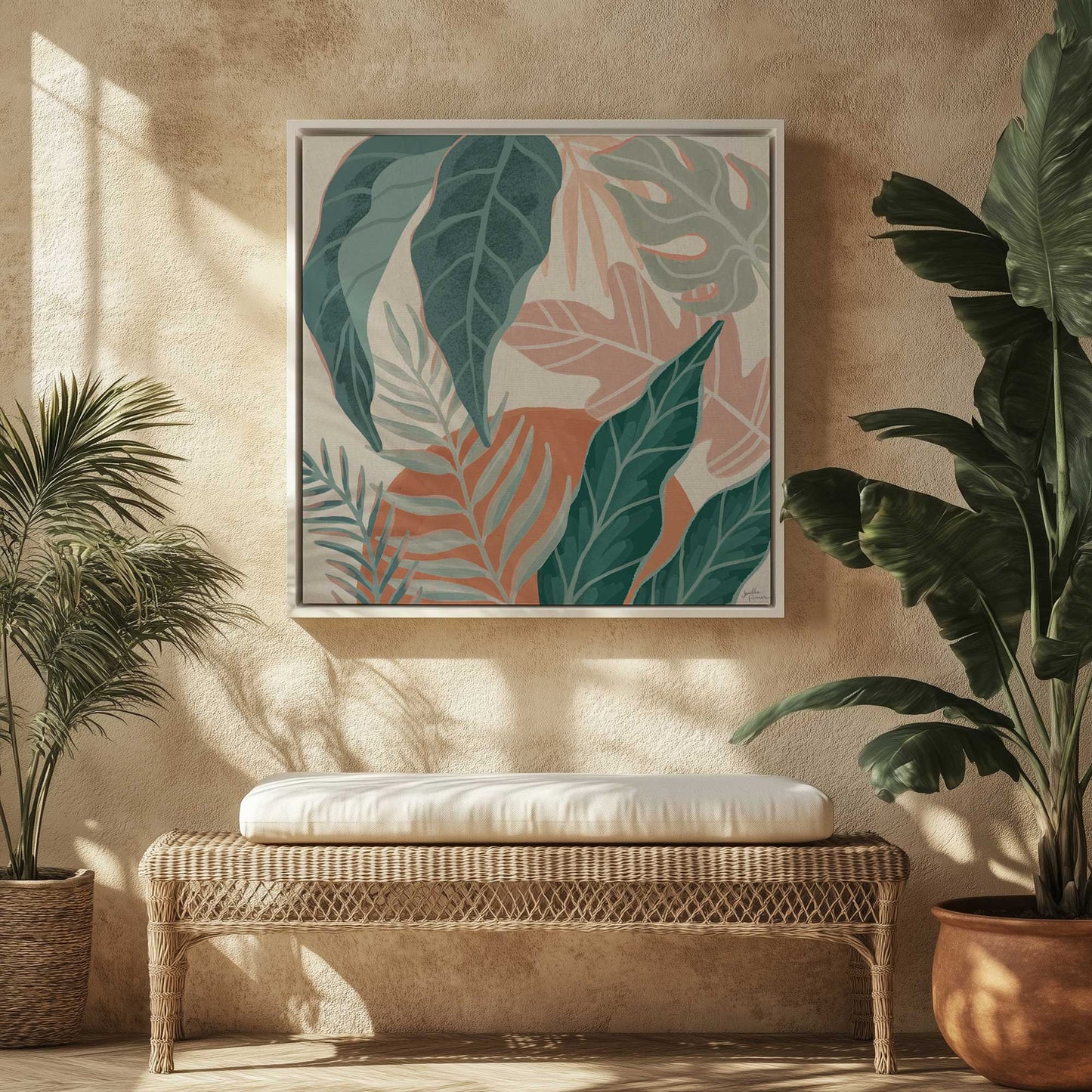 Picture of art in a room