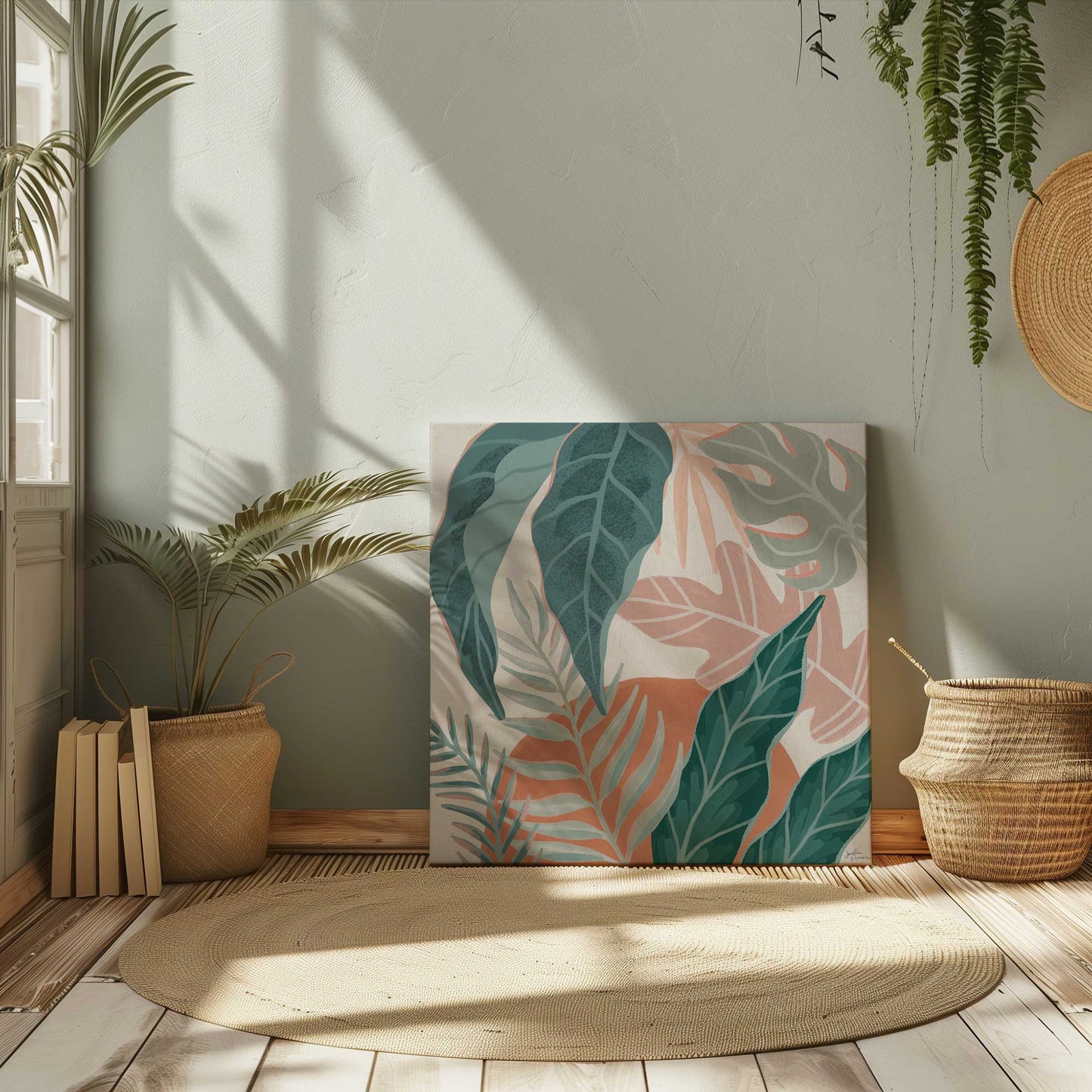 Picture of art in a room