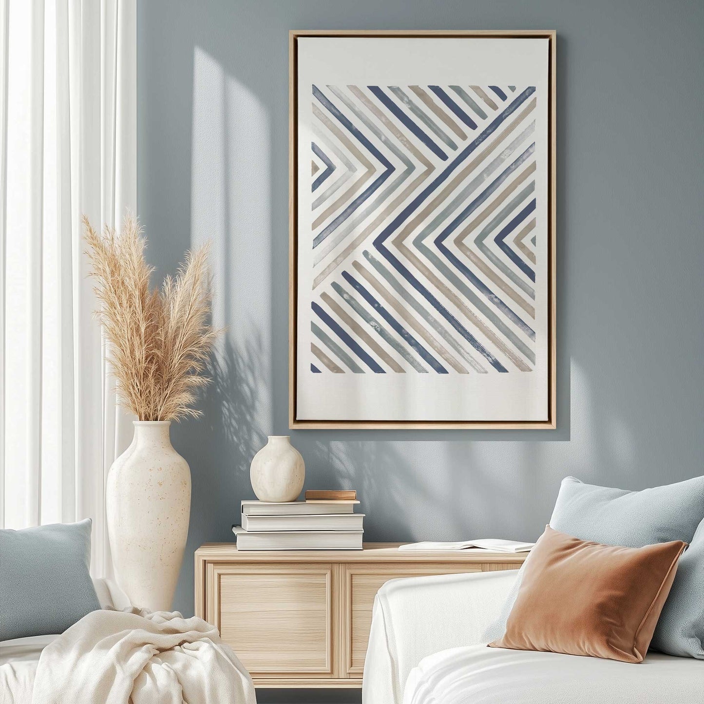 Picture of art in a room