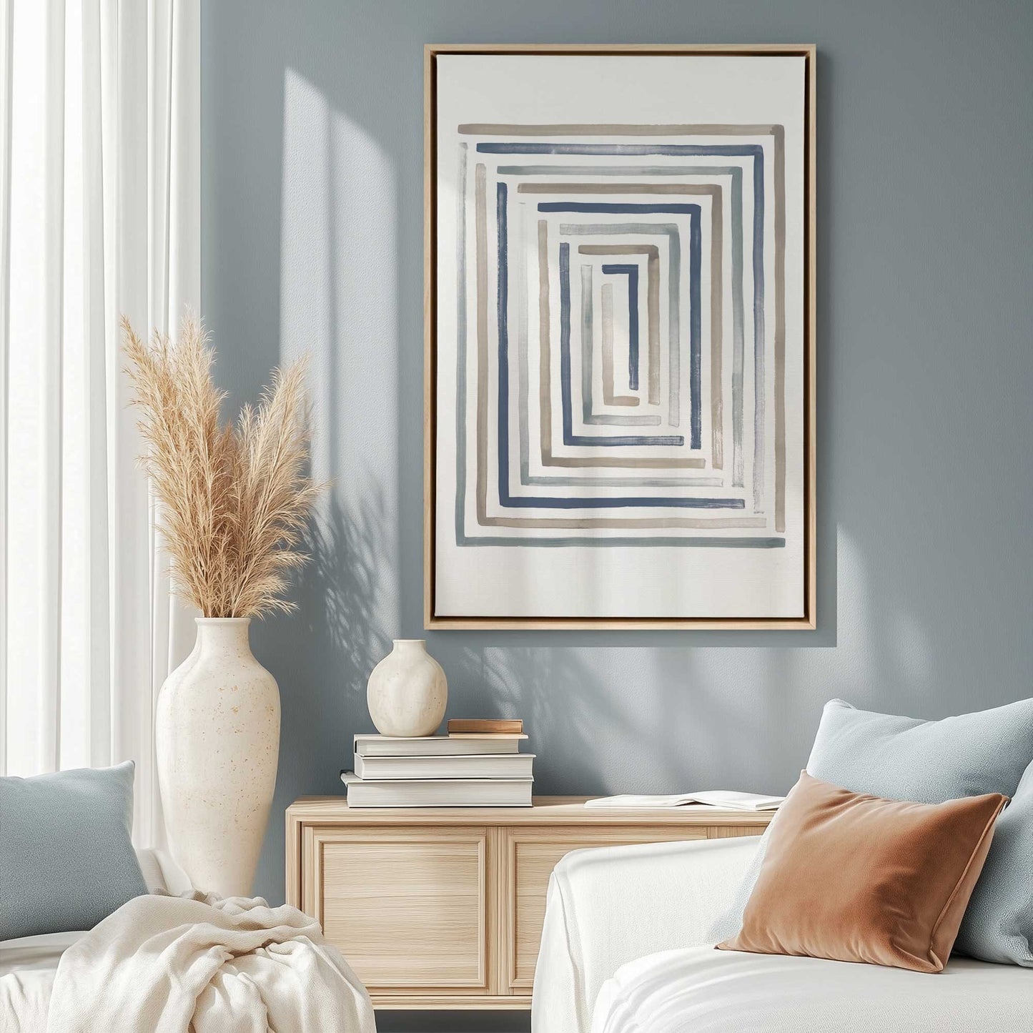 Picture of art in a room