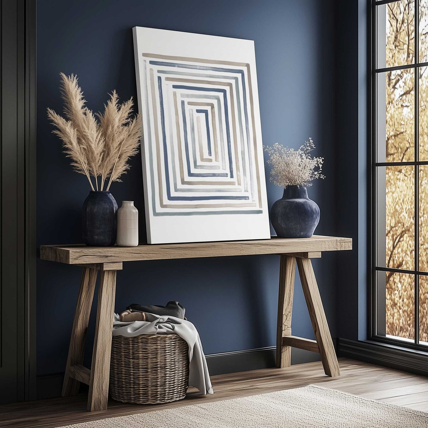 Picture of art in a room