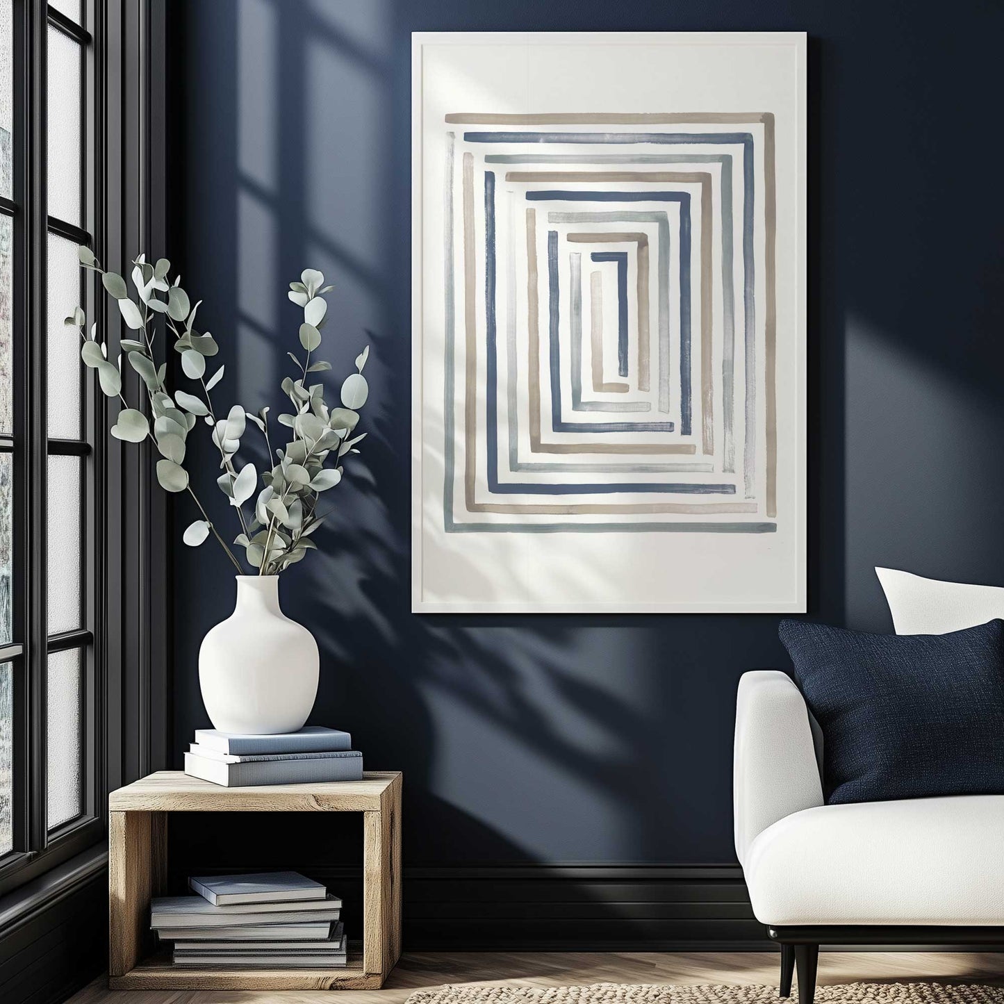 Picture of art in a room