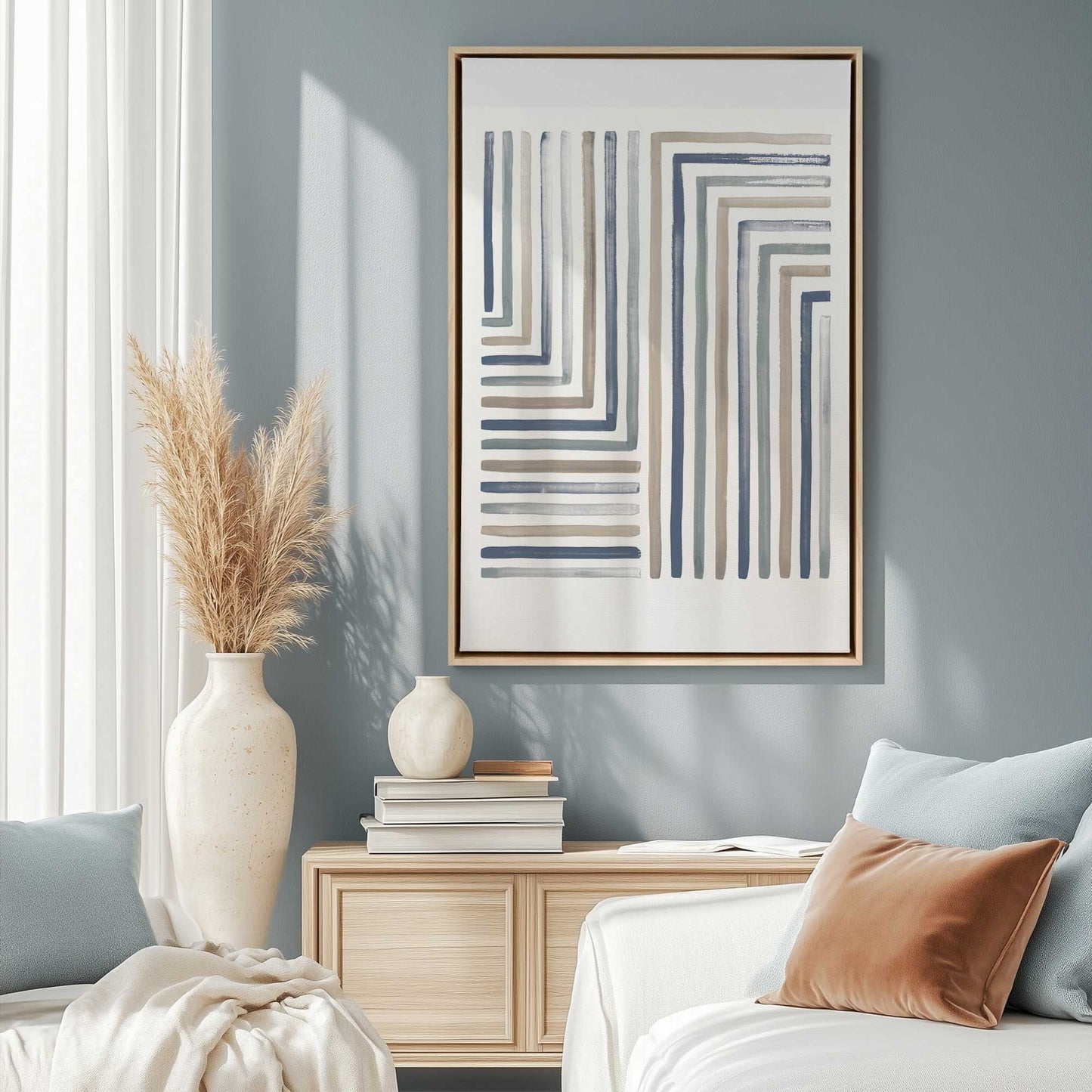 Picture of art in a room