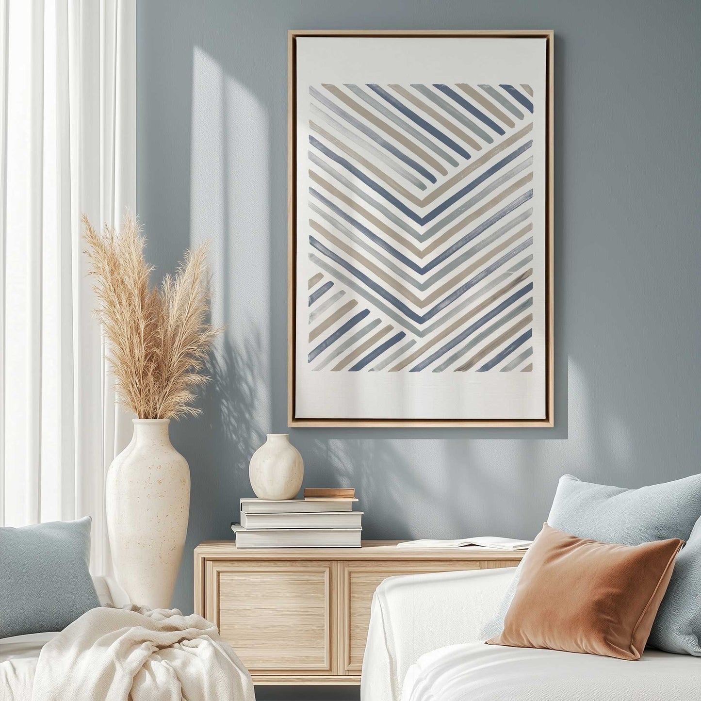 Picture of art in a room