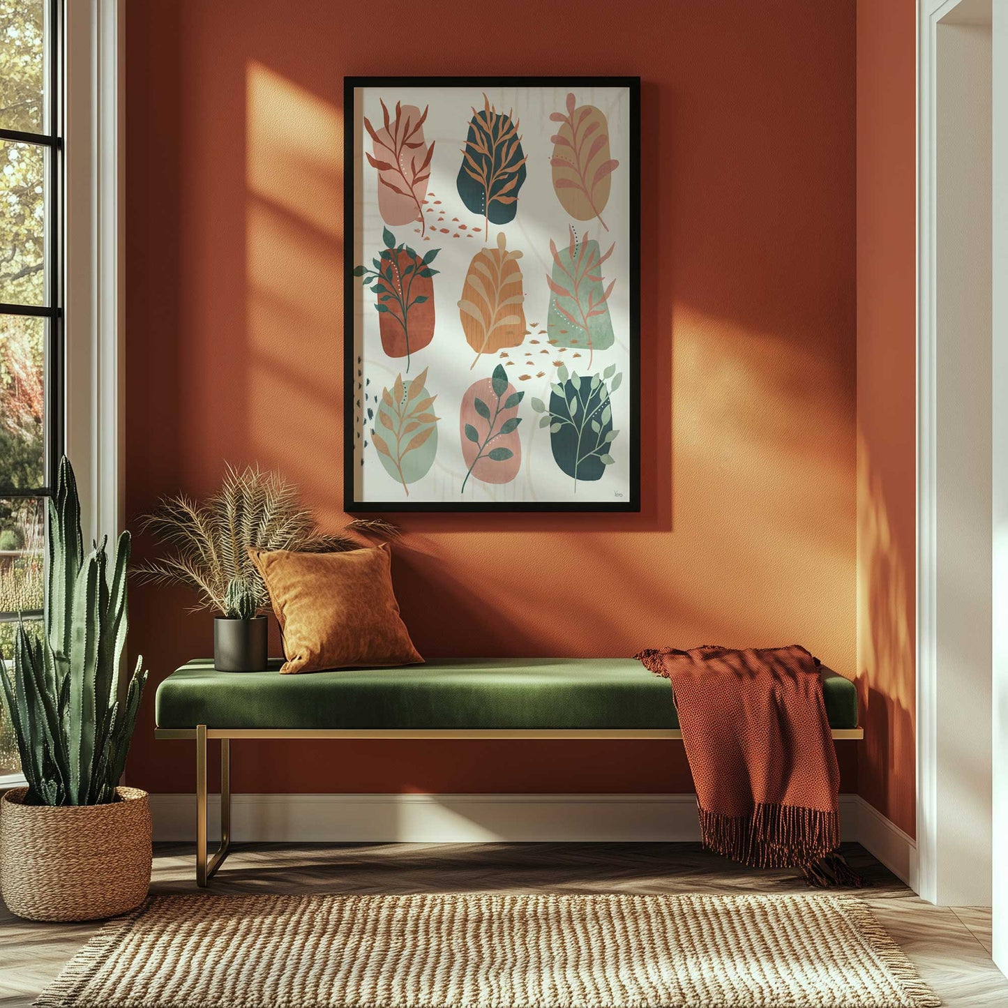 Picture of art in a room