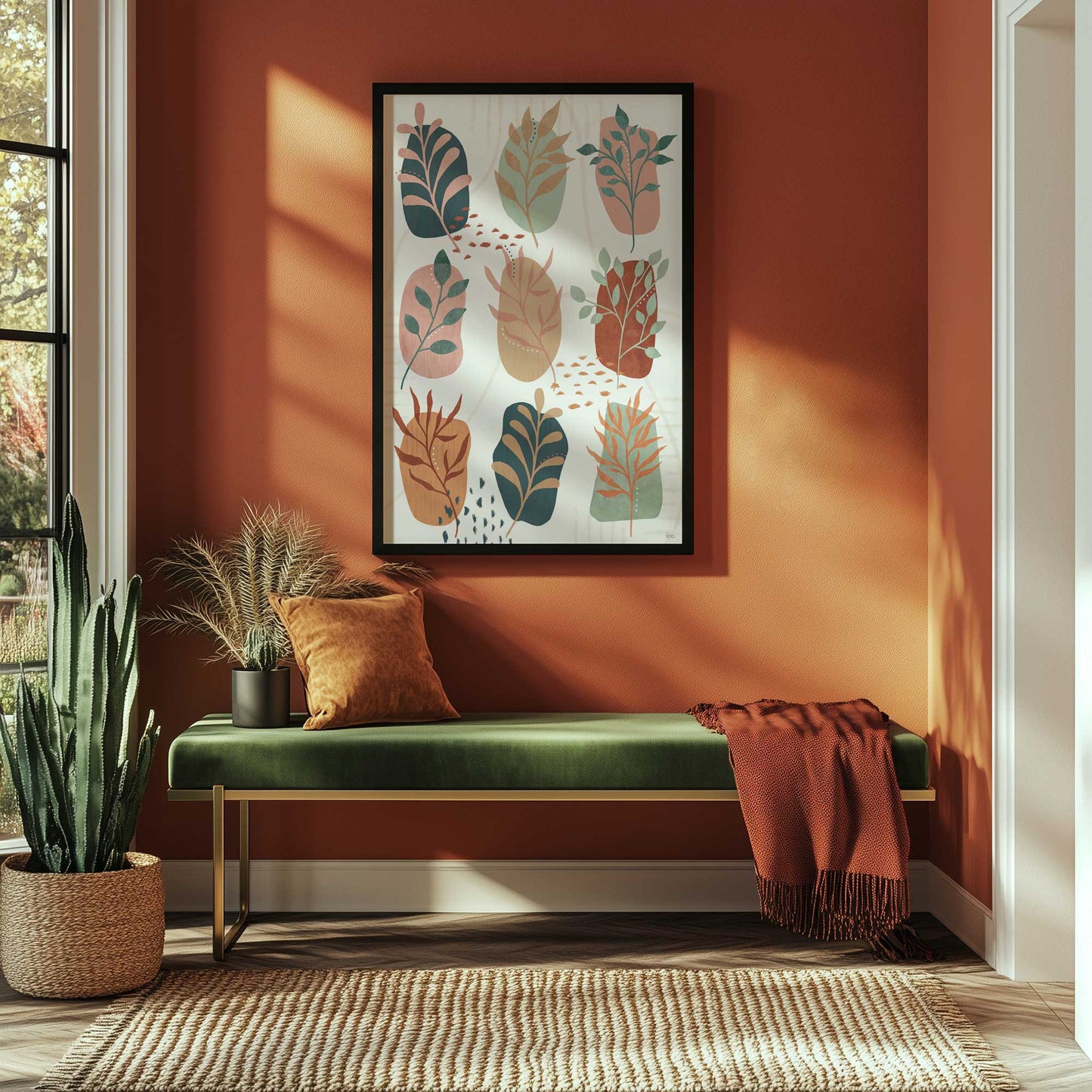 Picture of art in a room