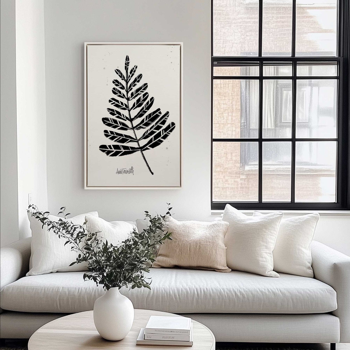 Picture of art in a room