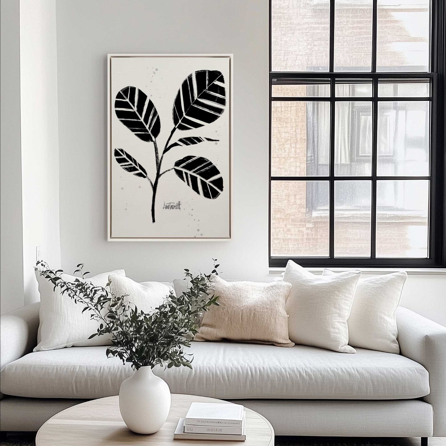 Picture of art in a room