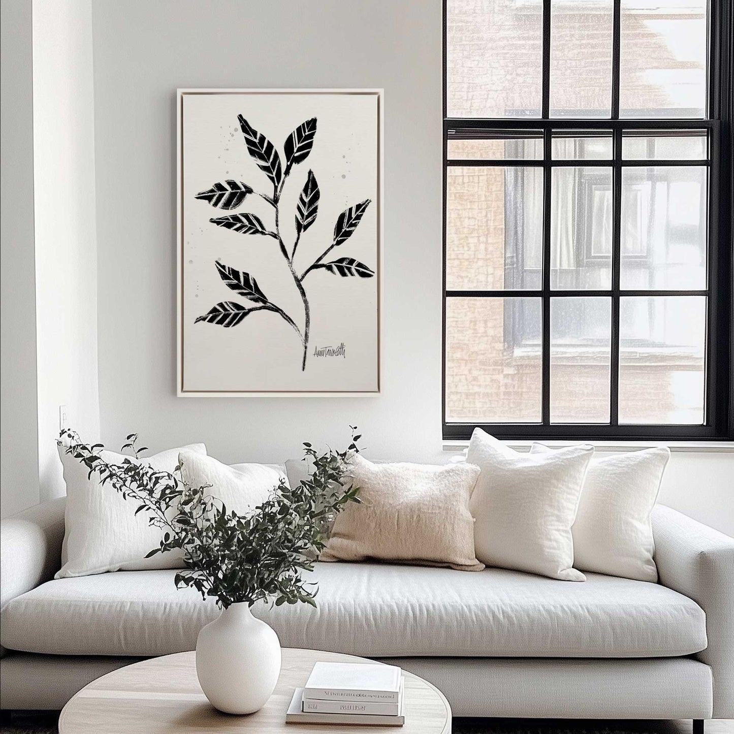 Picture of art in a room