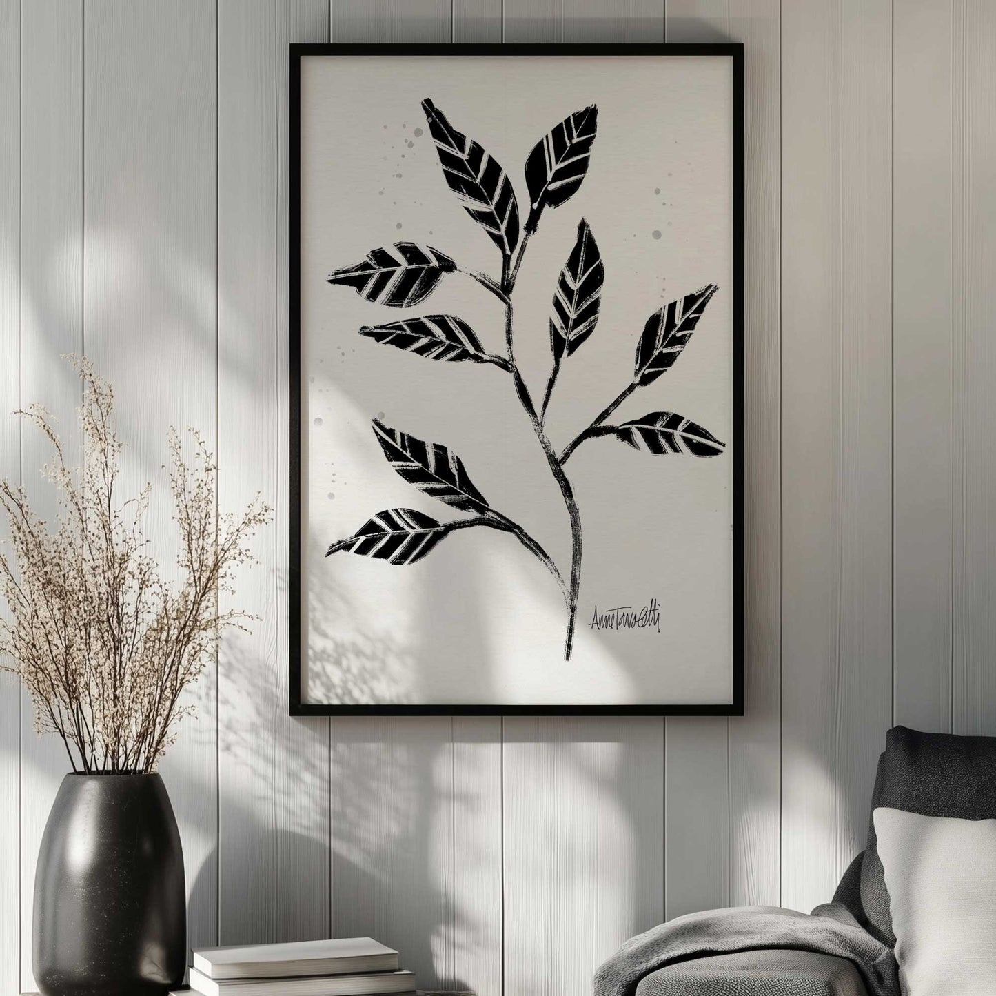 Picture of art in a room