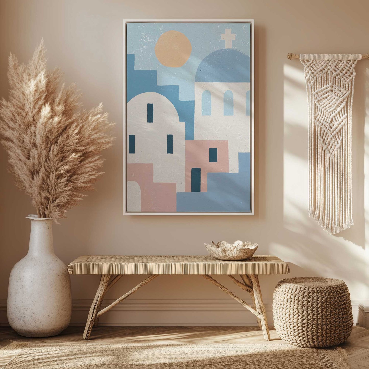 Picture of art in a room