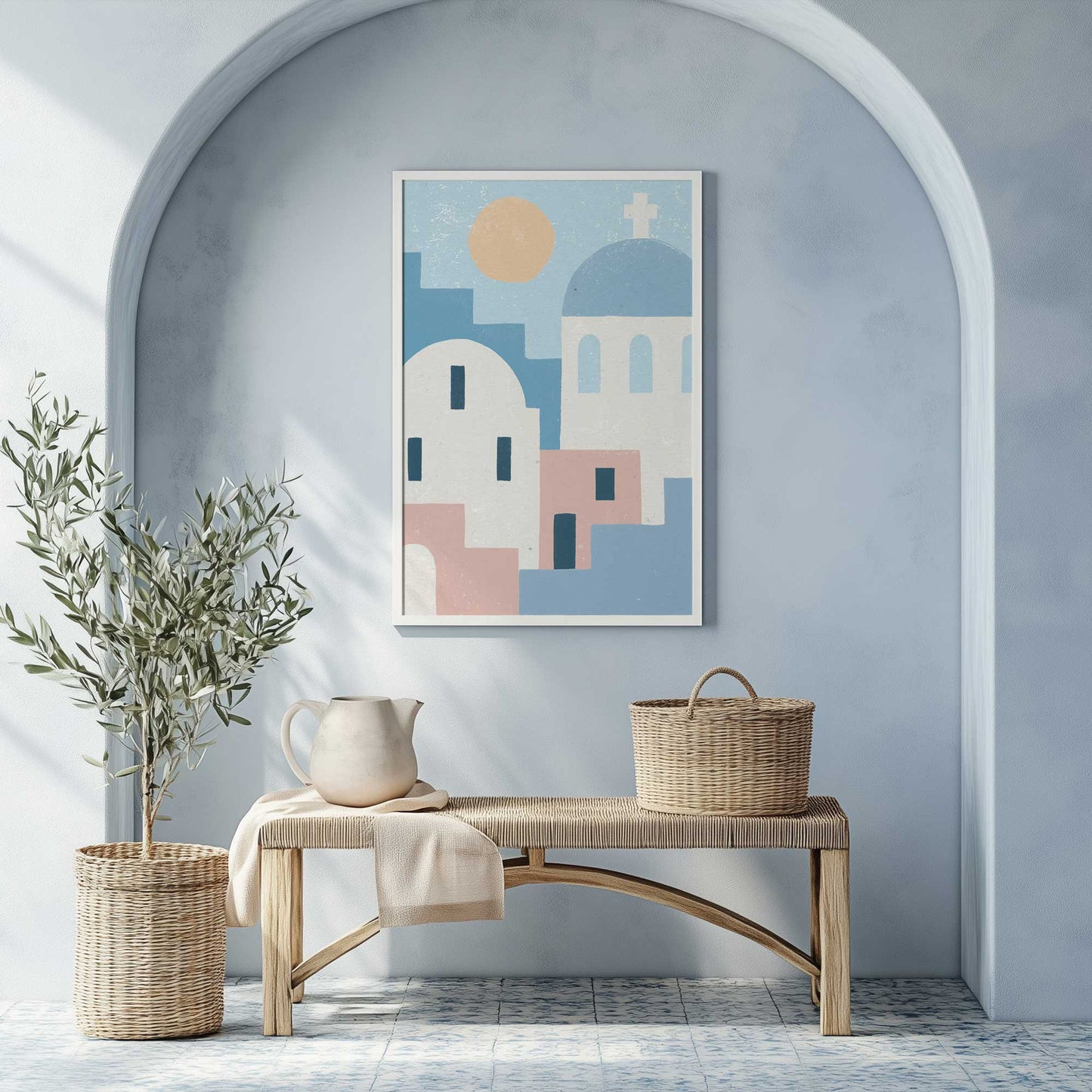 Picture of art in a room