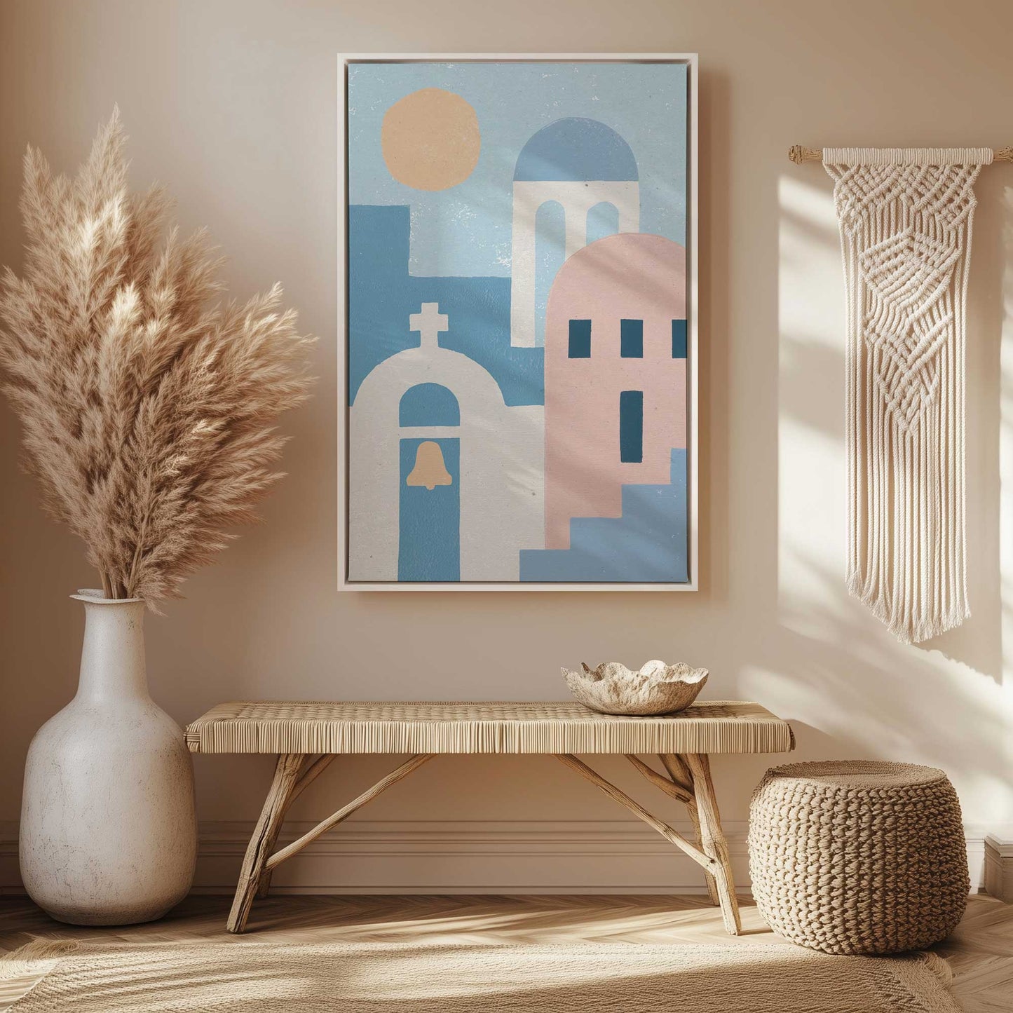 Picture of art in a room