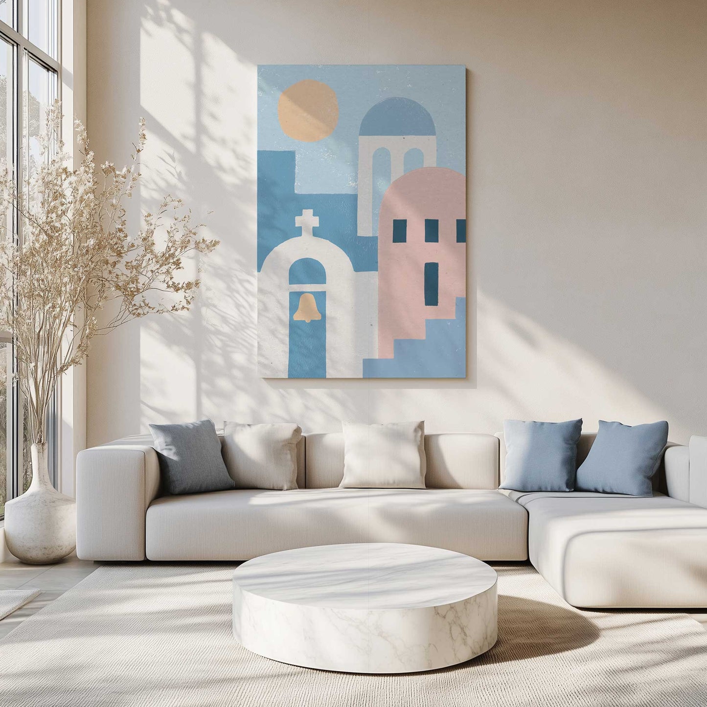 Picture of art in a room