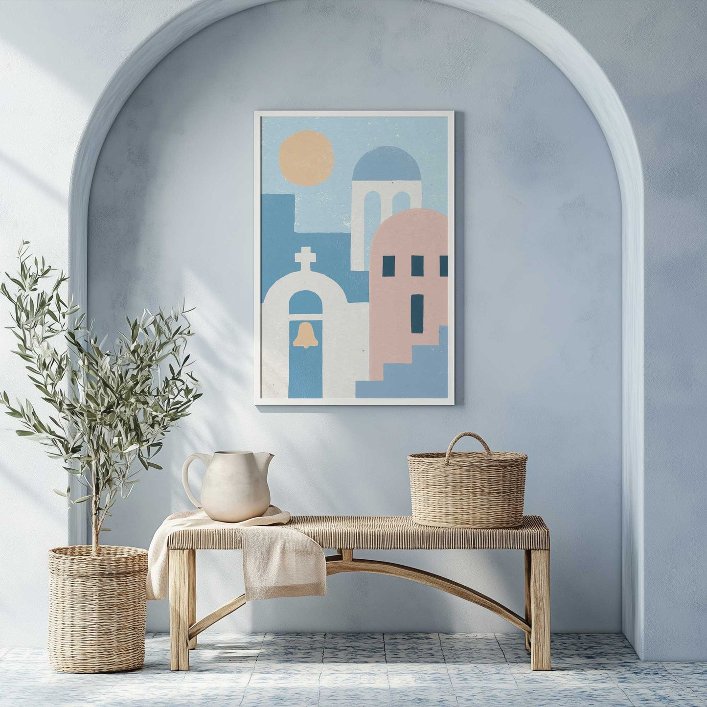 Picture of art in a room