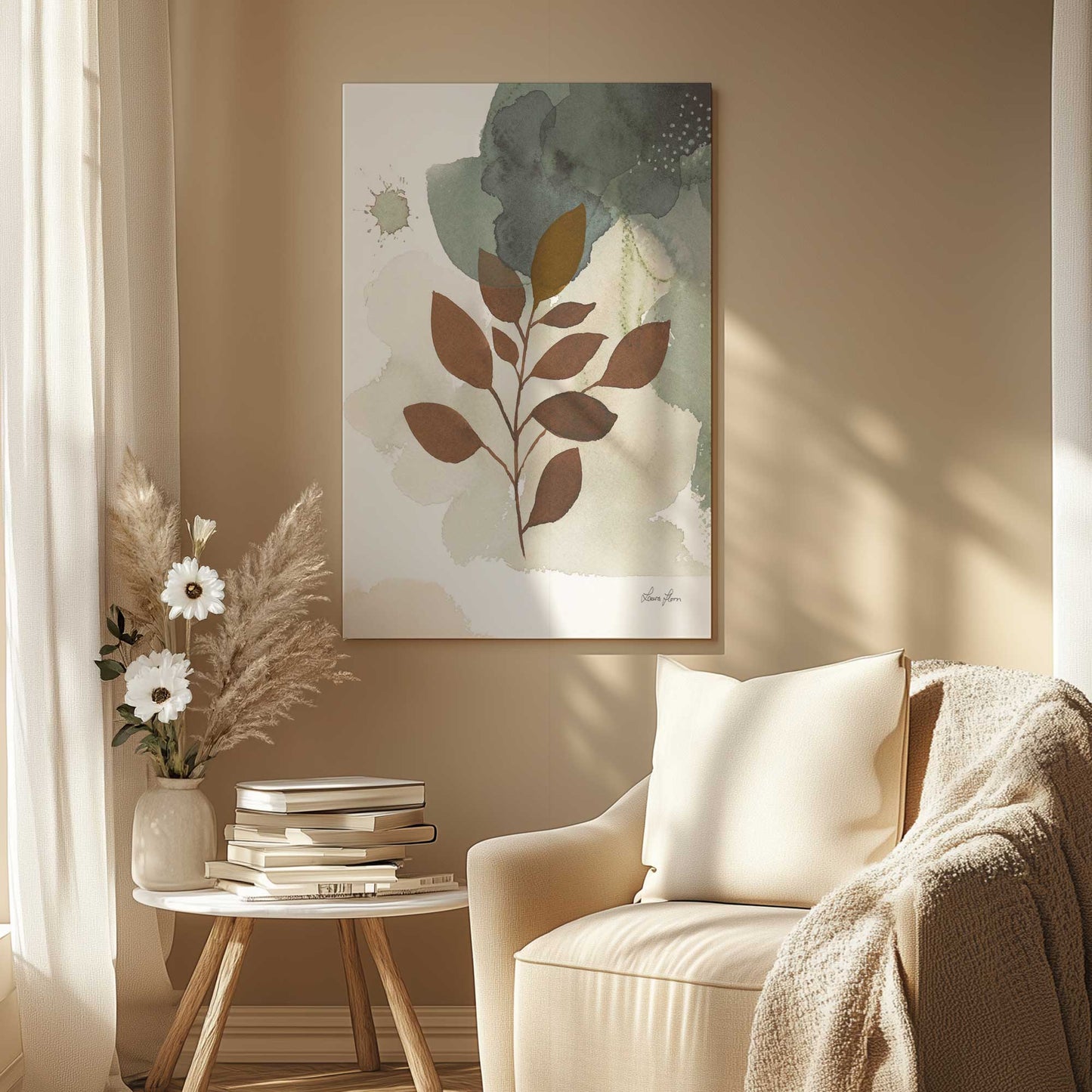 Picture of art in a room