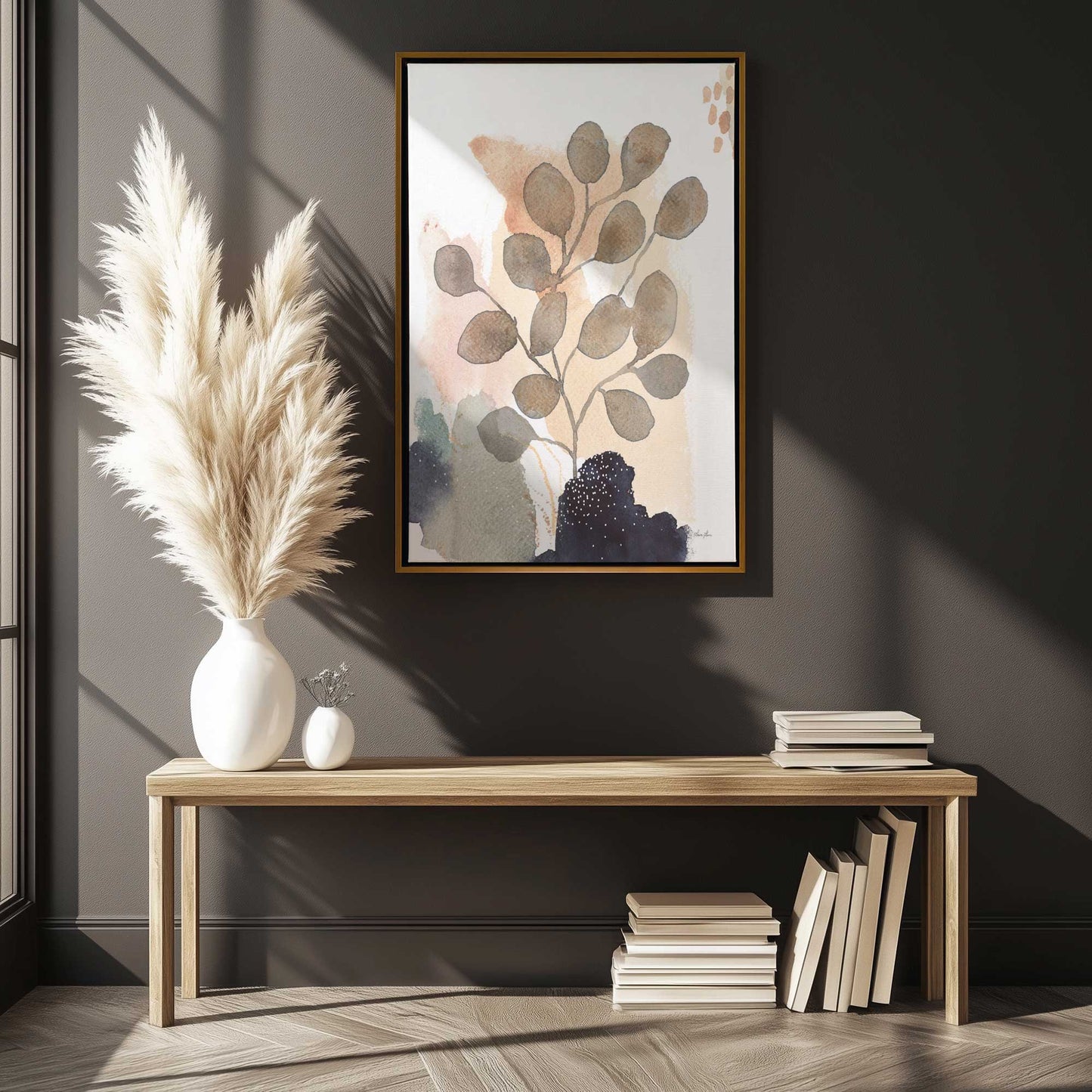 Picture of art in a room