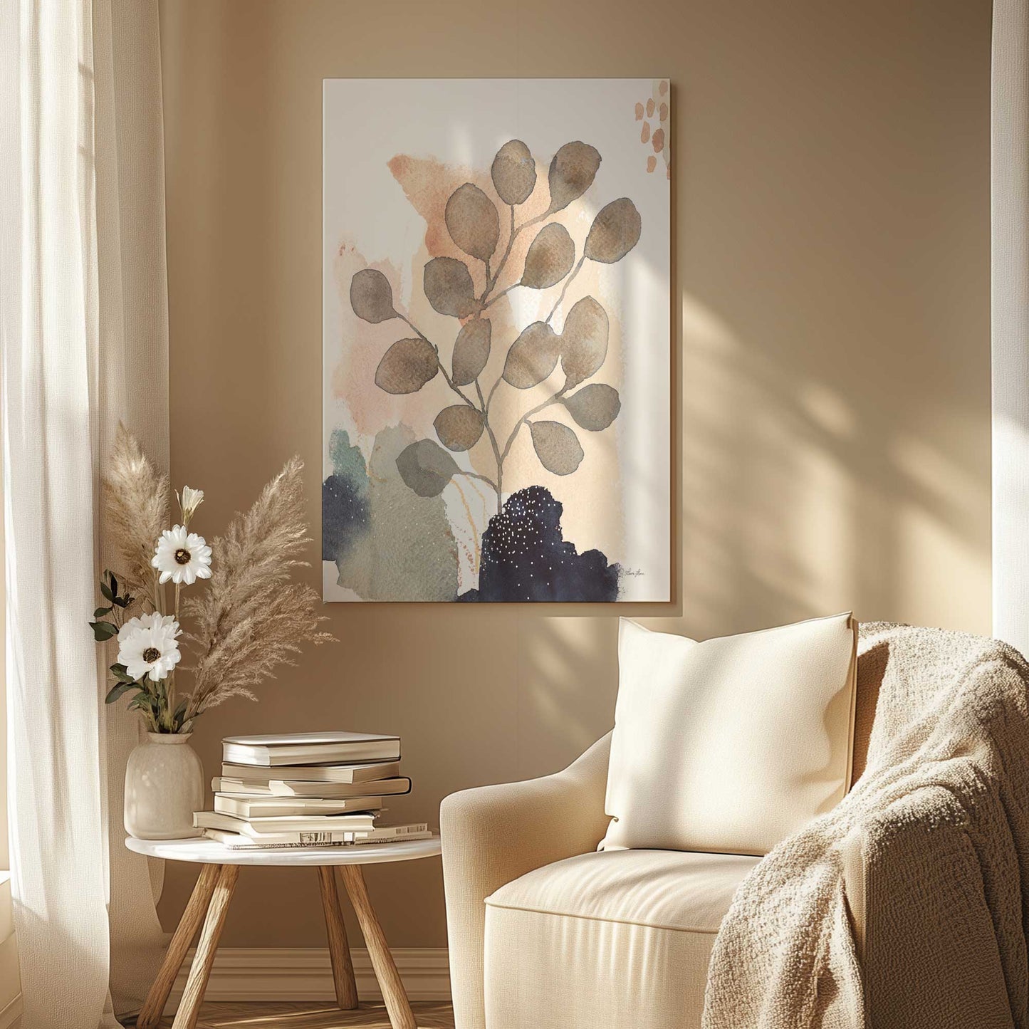 Picture of art in a room