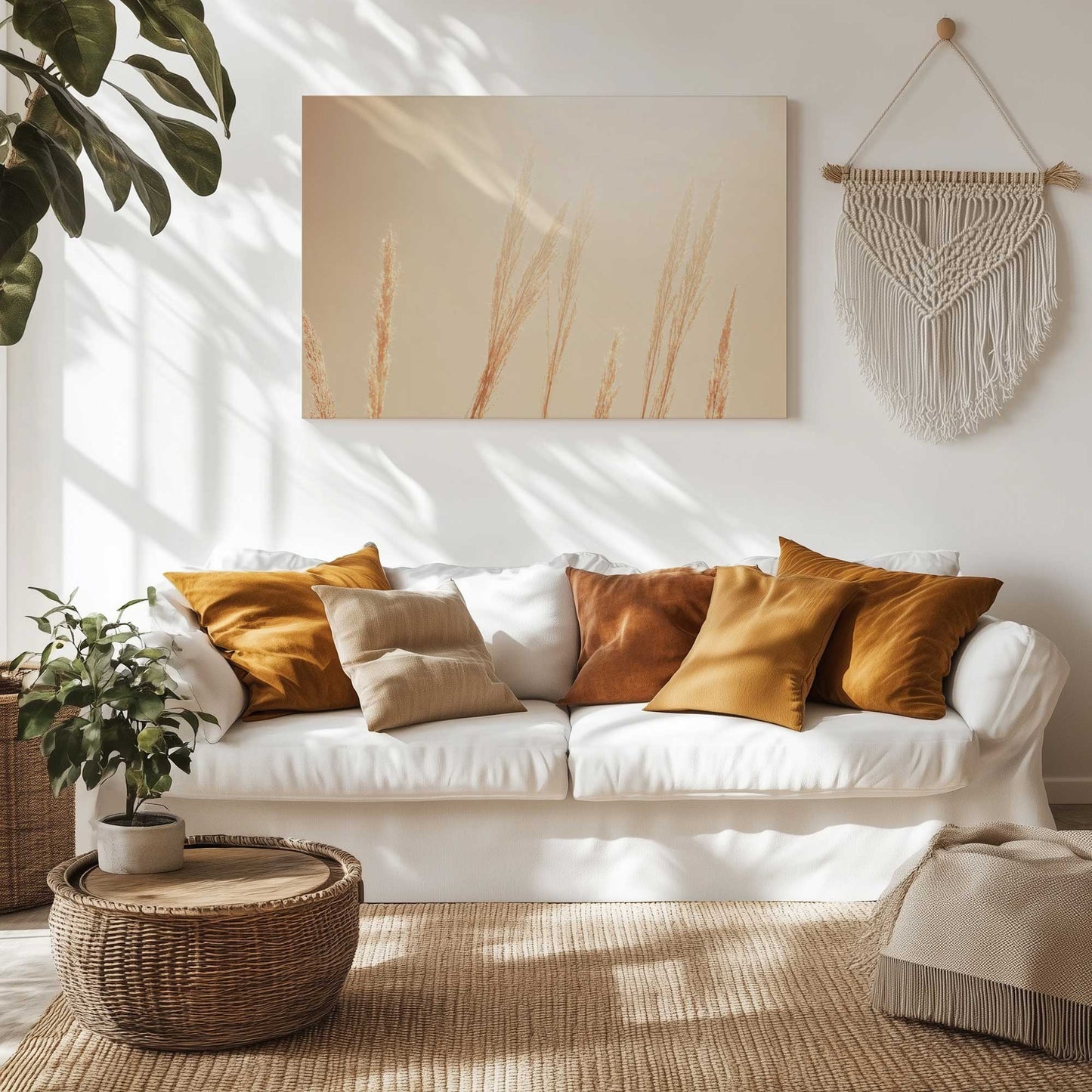 Picture of art in a room