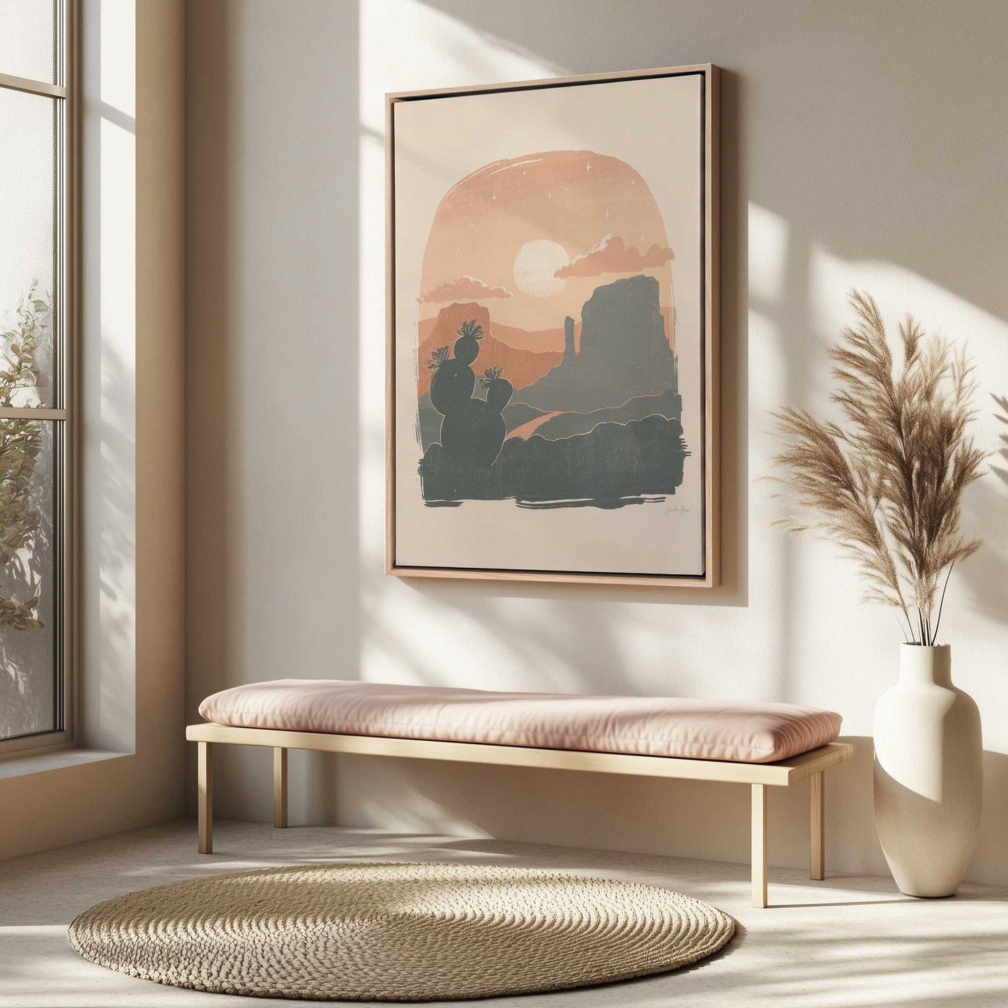 Picture of art in a room