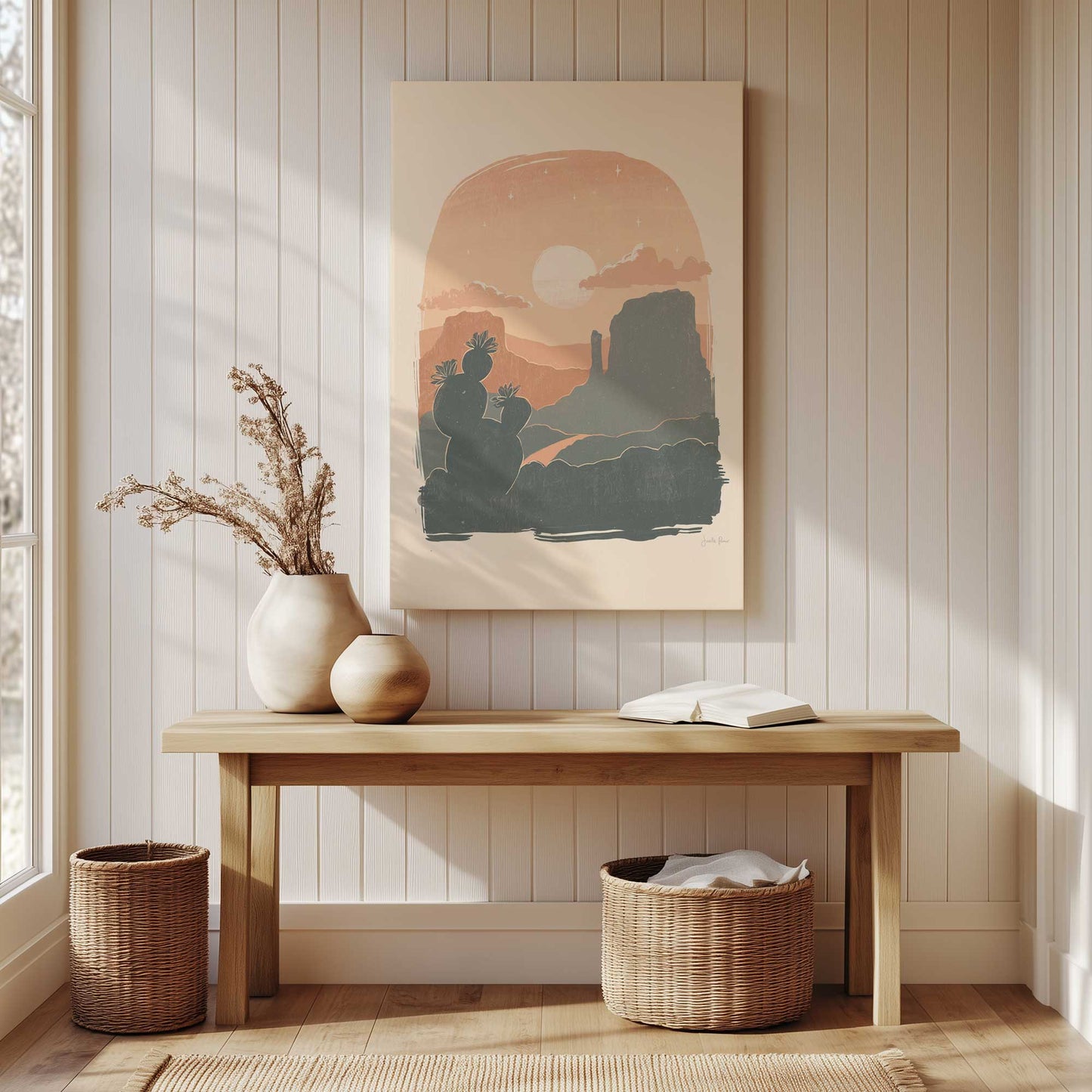 Picture of art in a room