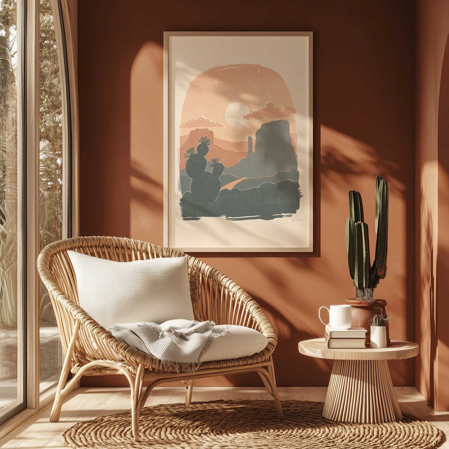 Picture of art in a room