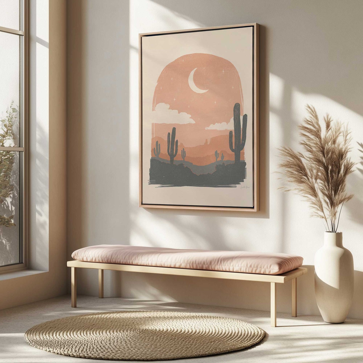 Picture of art in a room