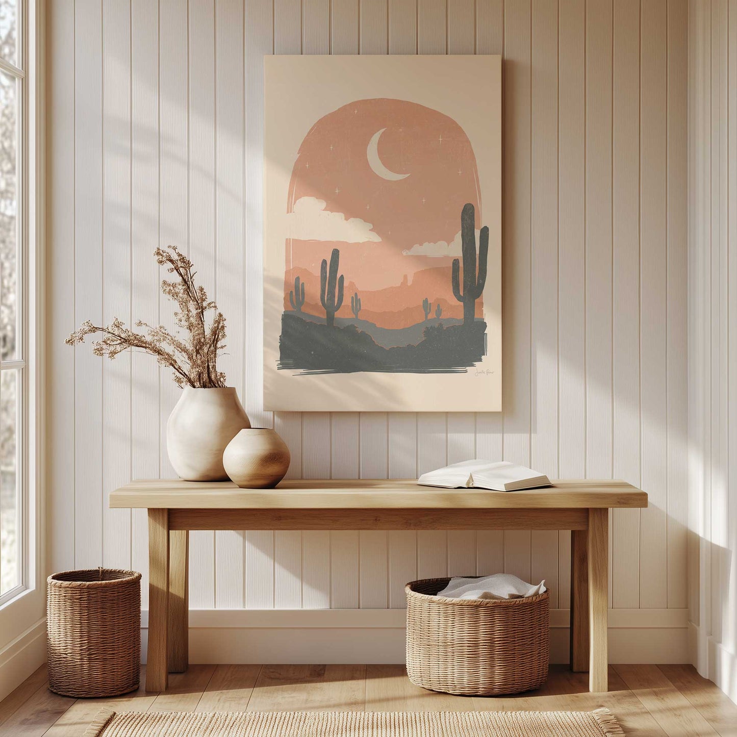 Picture of art in a room