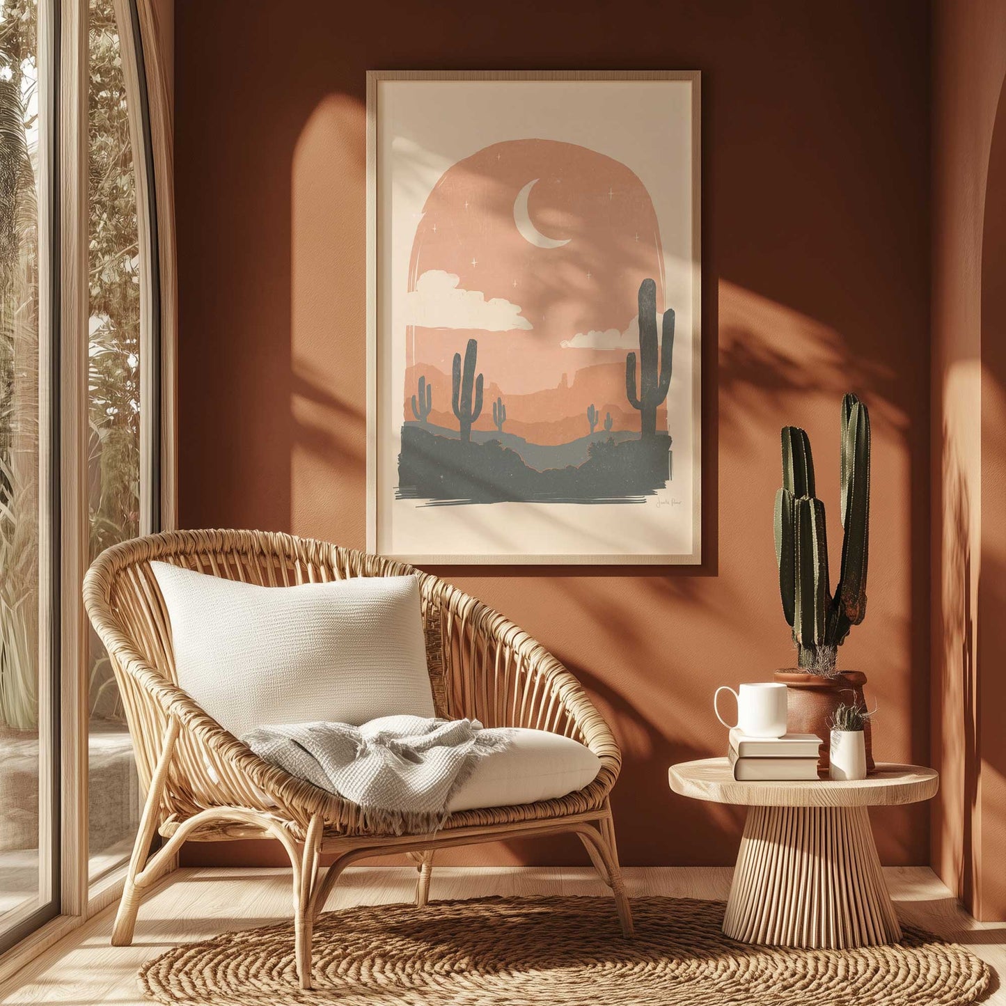 Picture of art in a room