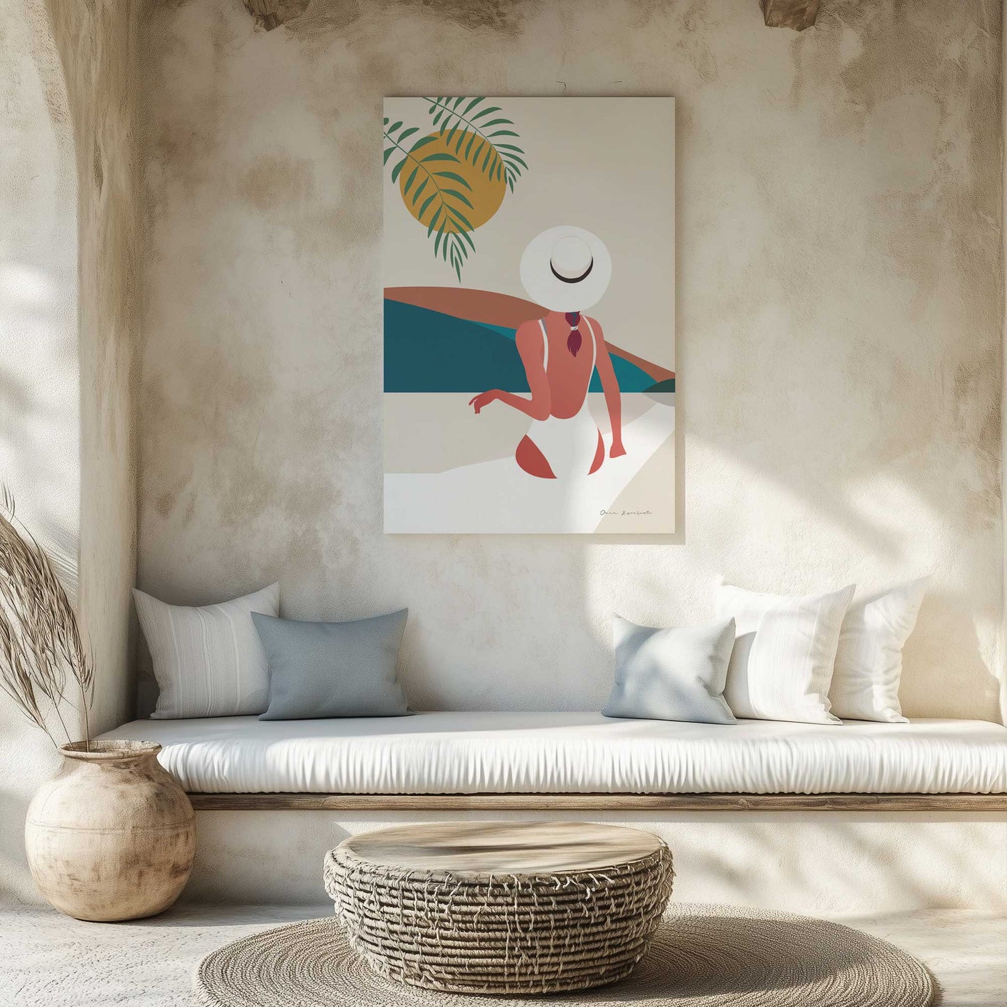 Picture of art in a room