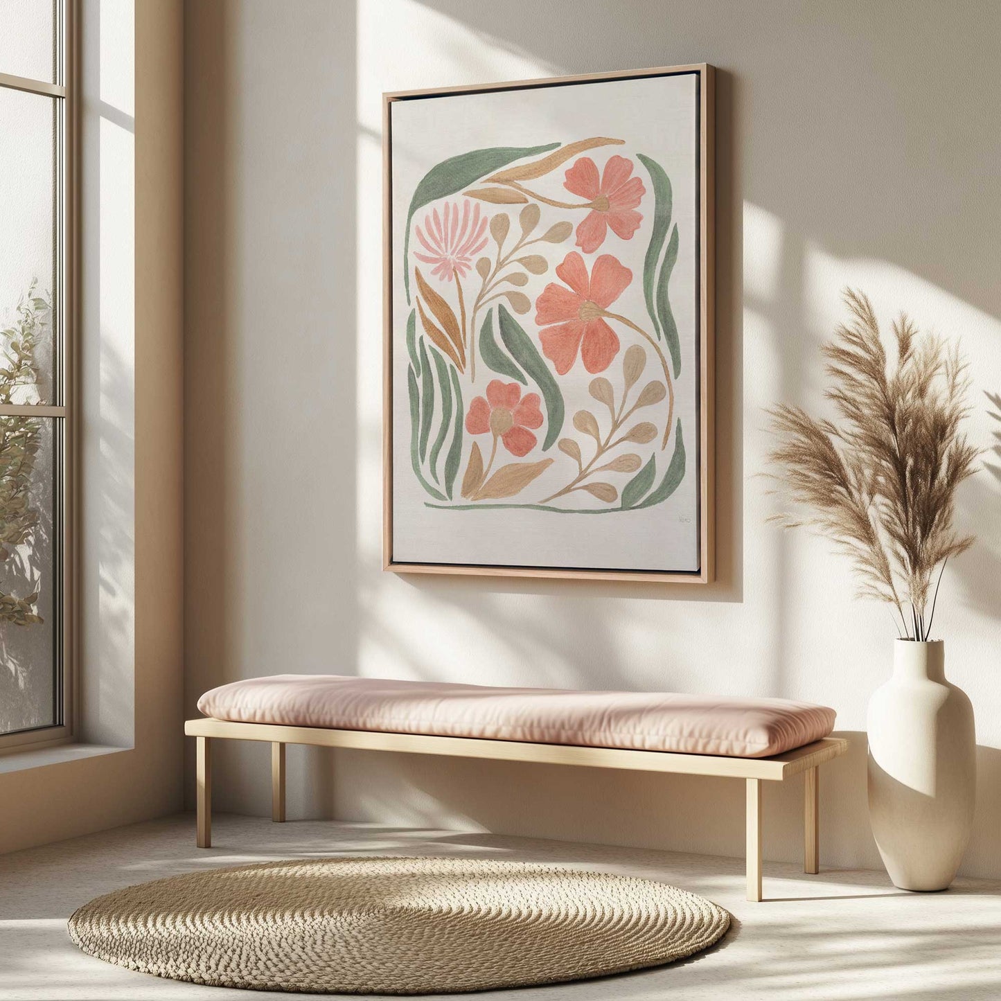 Picture of art in a room