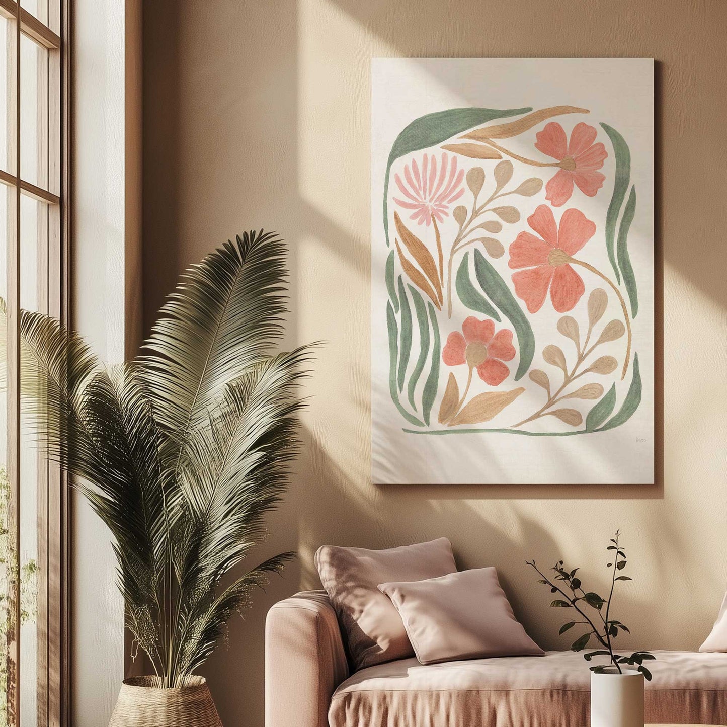 Picture of art in a room