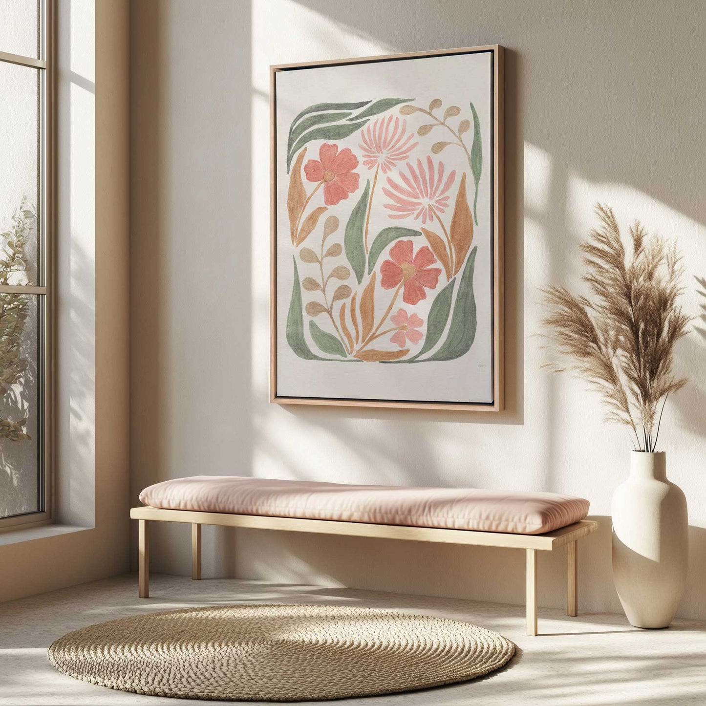Picture of art in a room