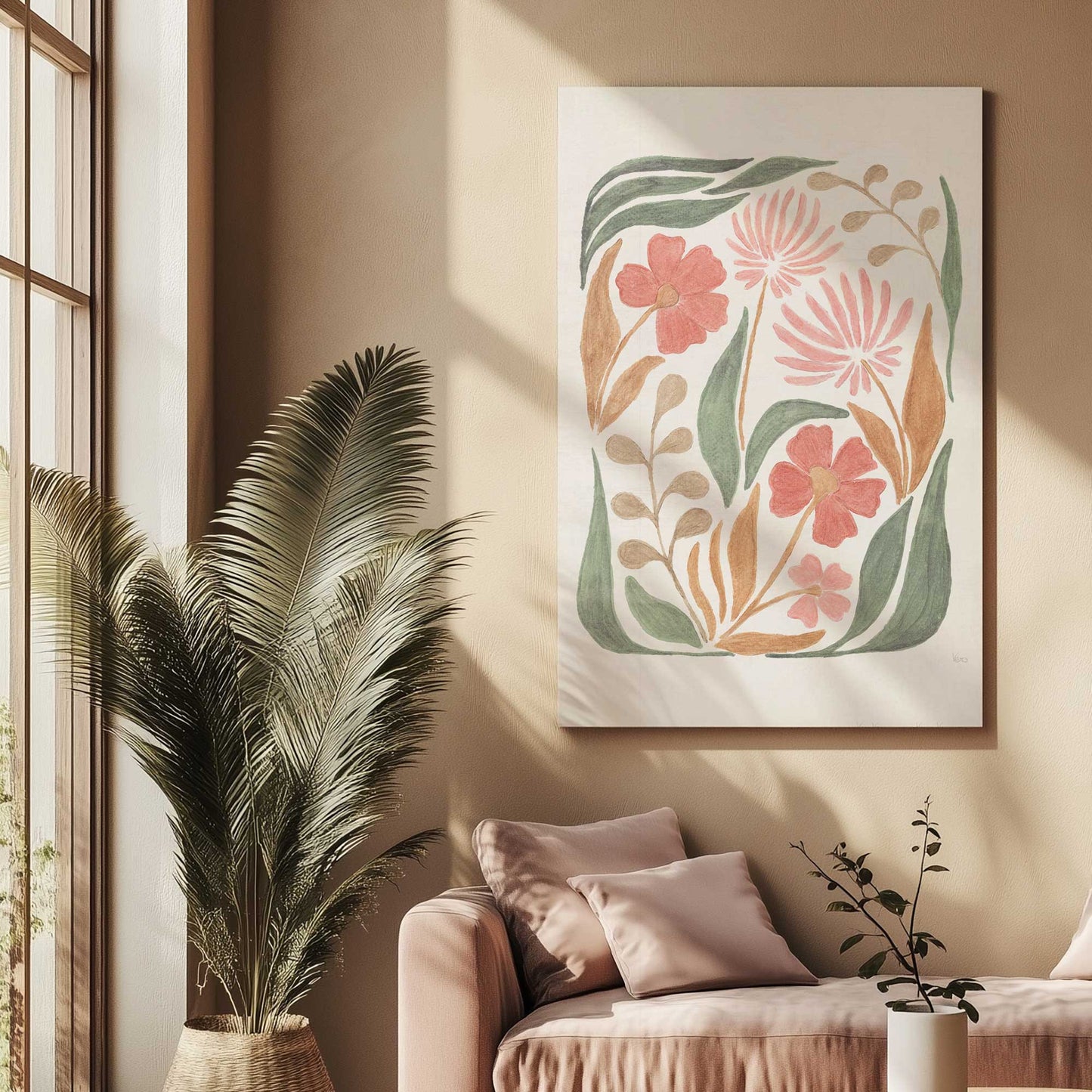 Picture of art in a room