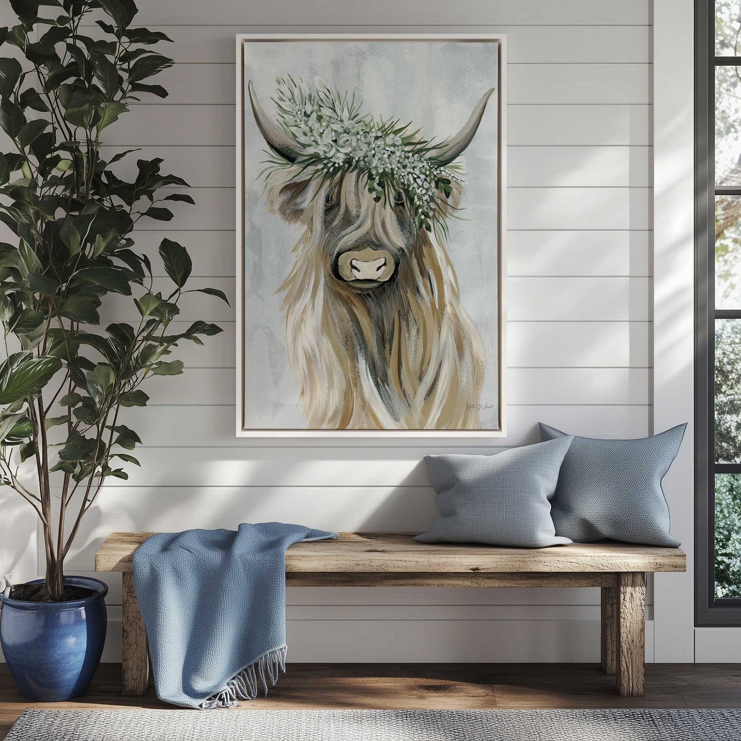Picture of art in a room