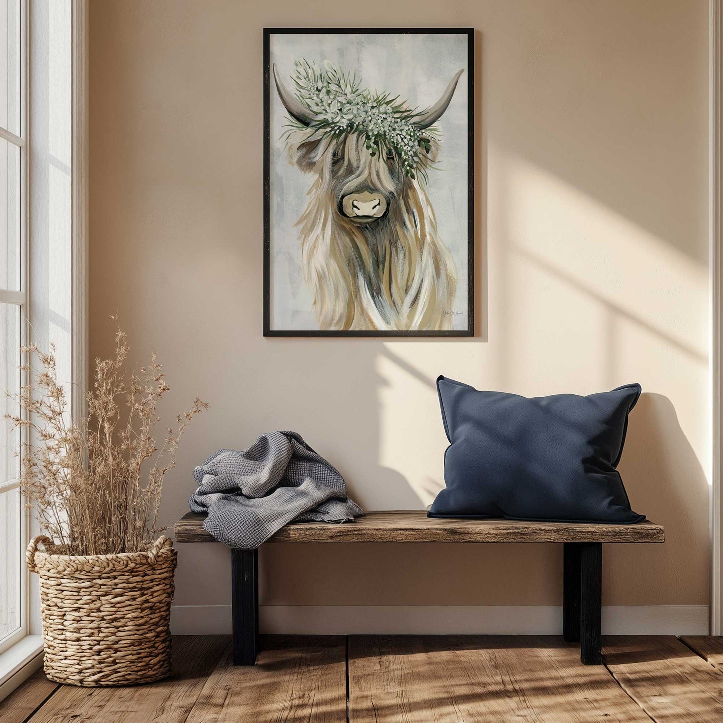 Picture of art in a room