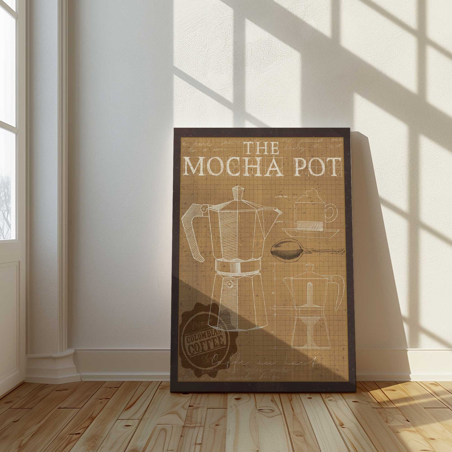 Picture of art in a room